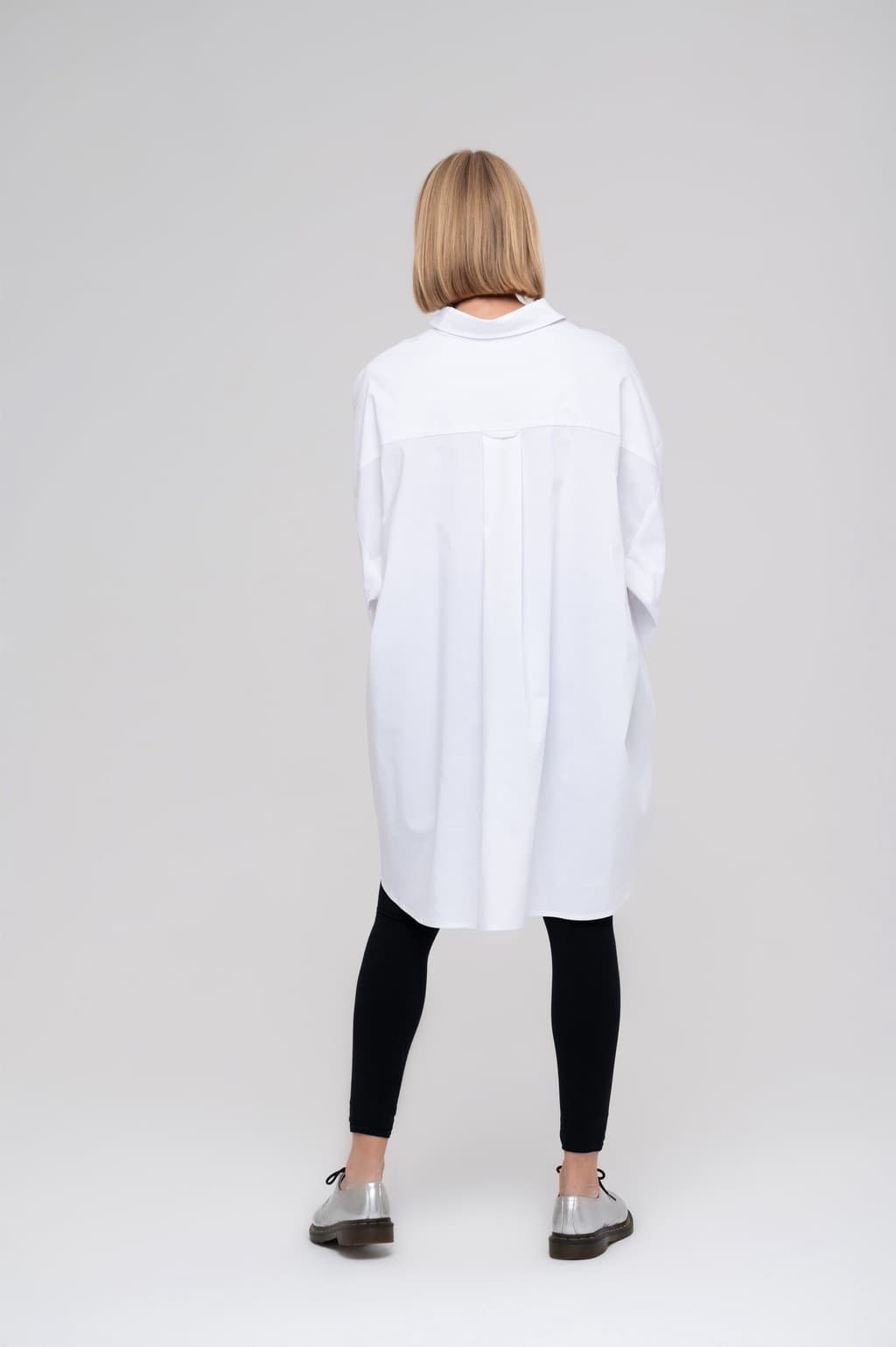 Рубашка oversize, Белый