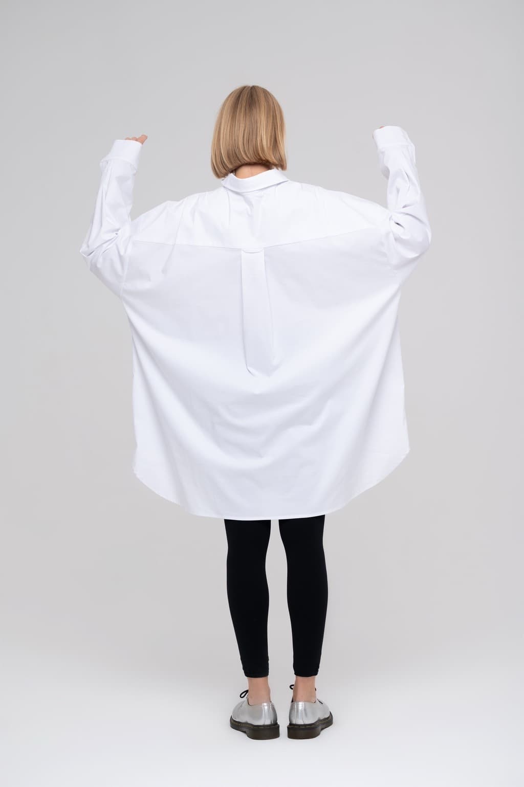 Рубашка oversize, Белый