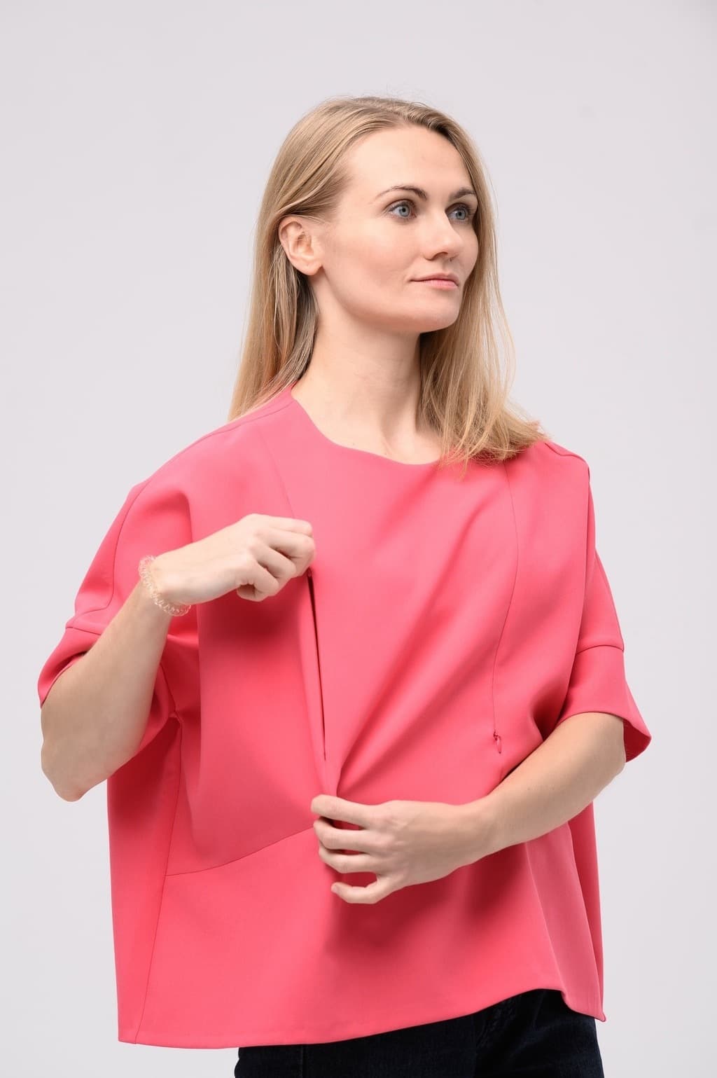 Блуза, Розовый