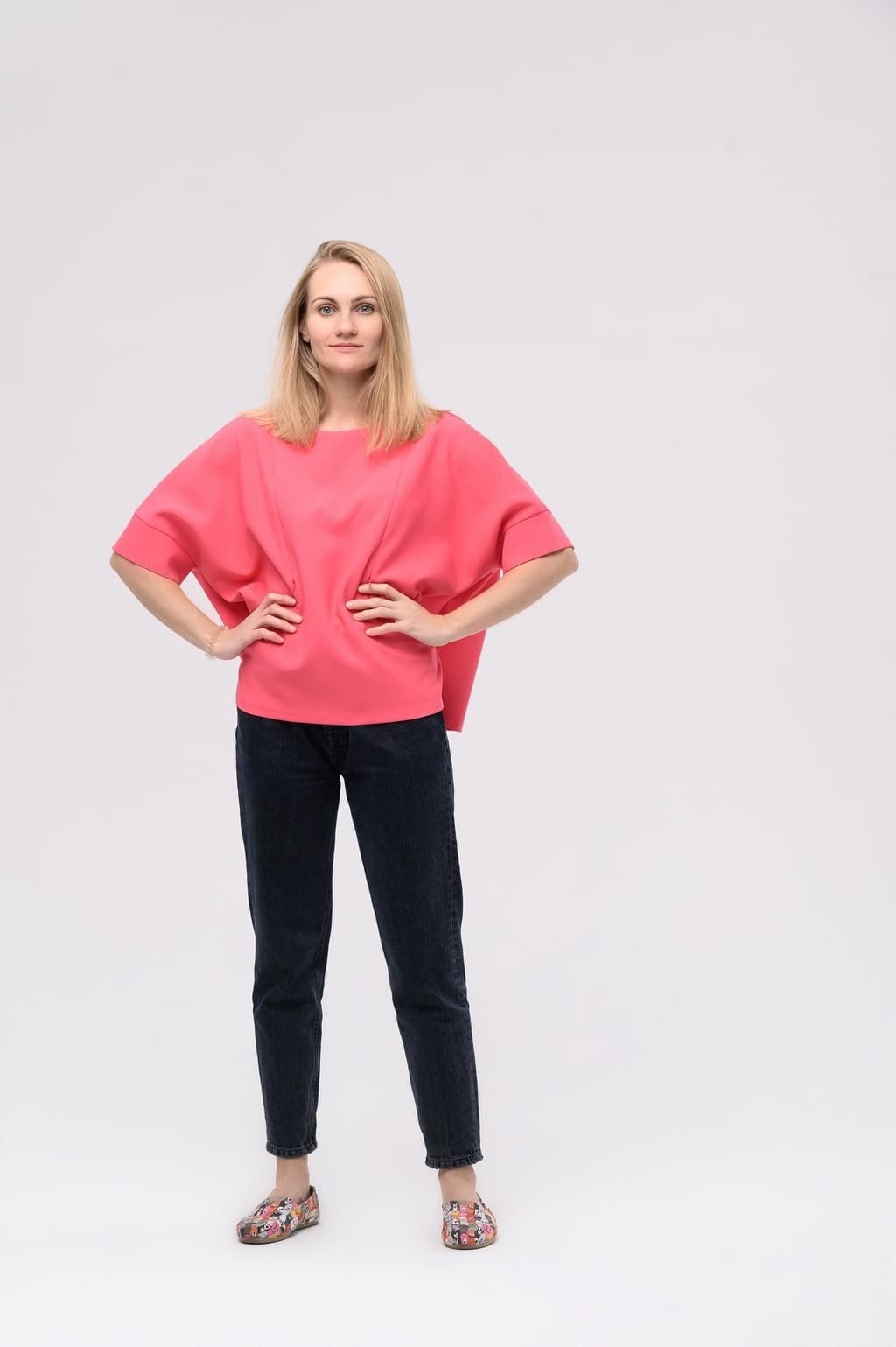 Блуза, Розовый