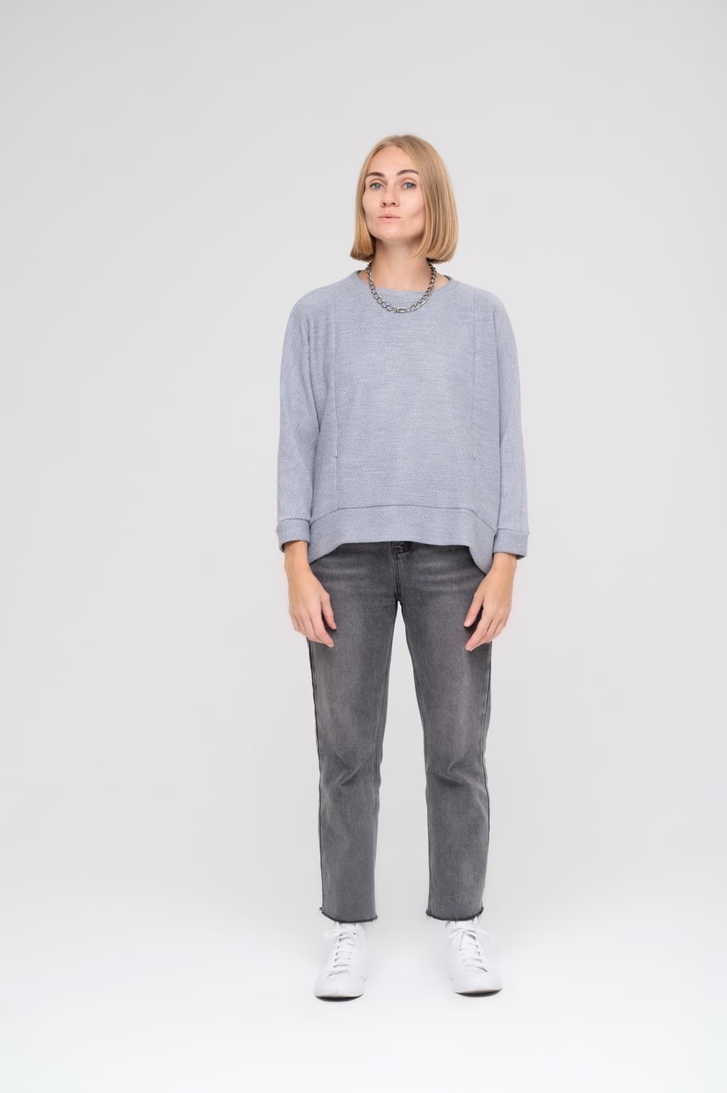 Cвитшот петля, Серый