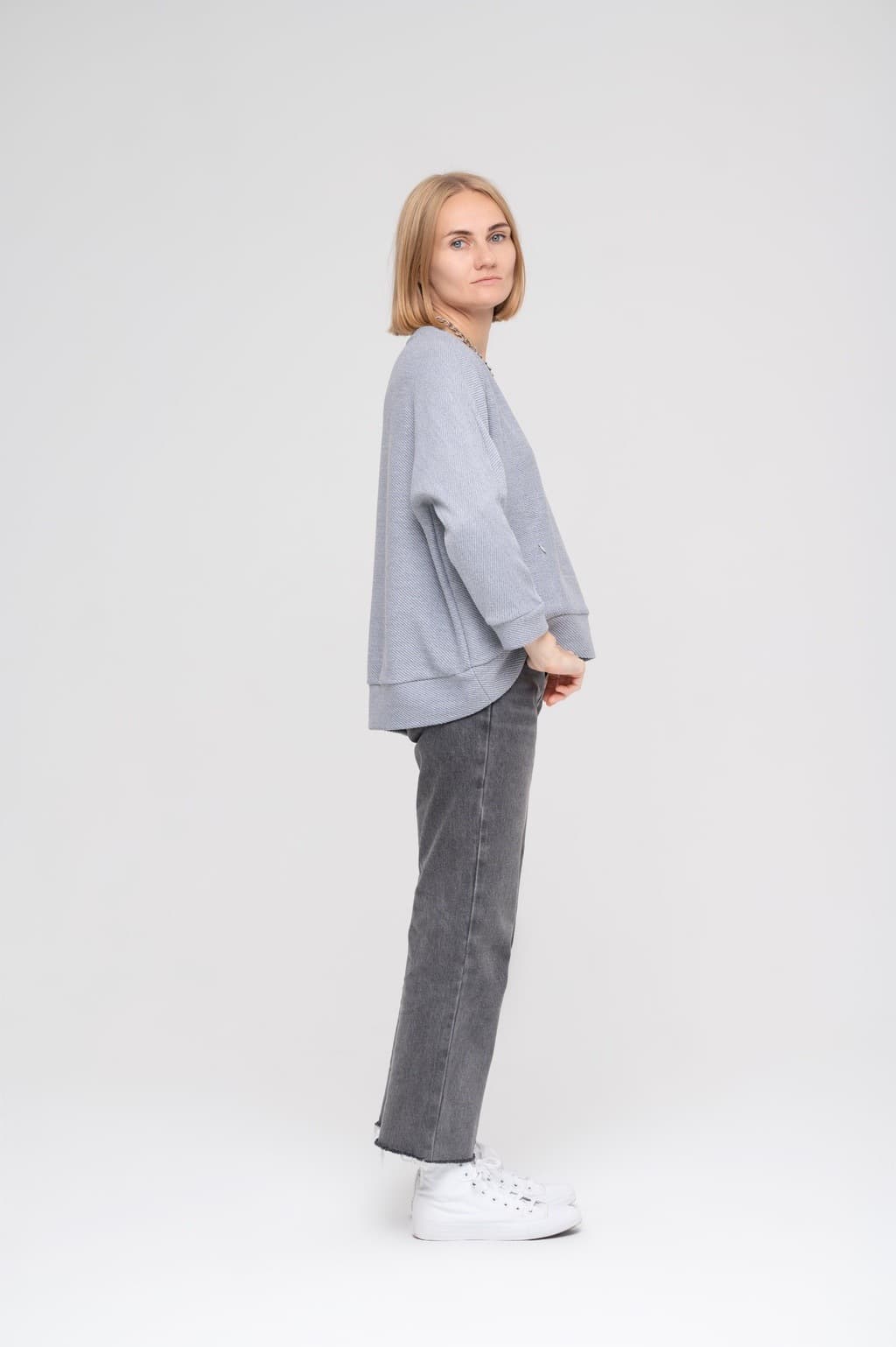 Cвитшот петля, Серый