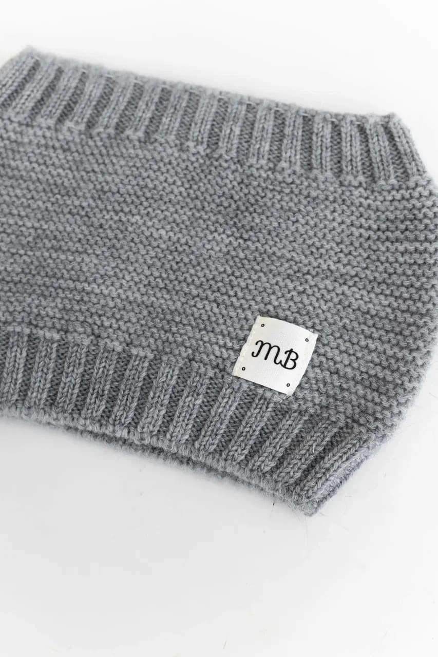 Снуд платочка Серый Универсальный