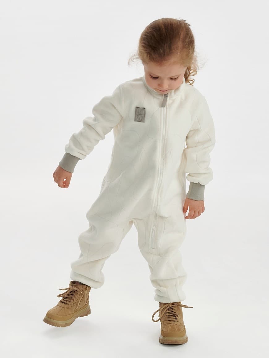 Флисовый комбинезон Leokid Tilio Marshmallow