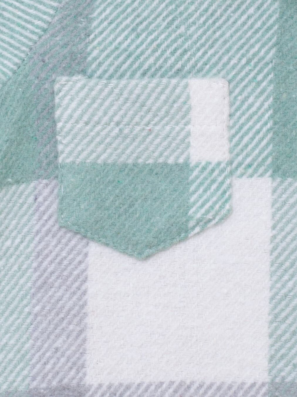 Теплая рубашка, Мятный