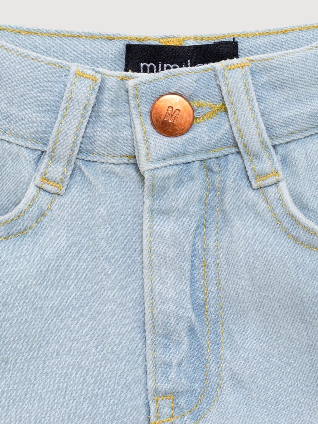 Джинсы Wide Leg, Голубой