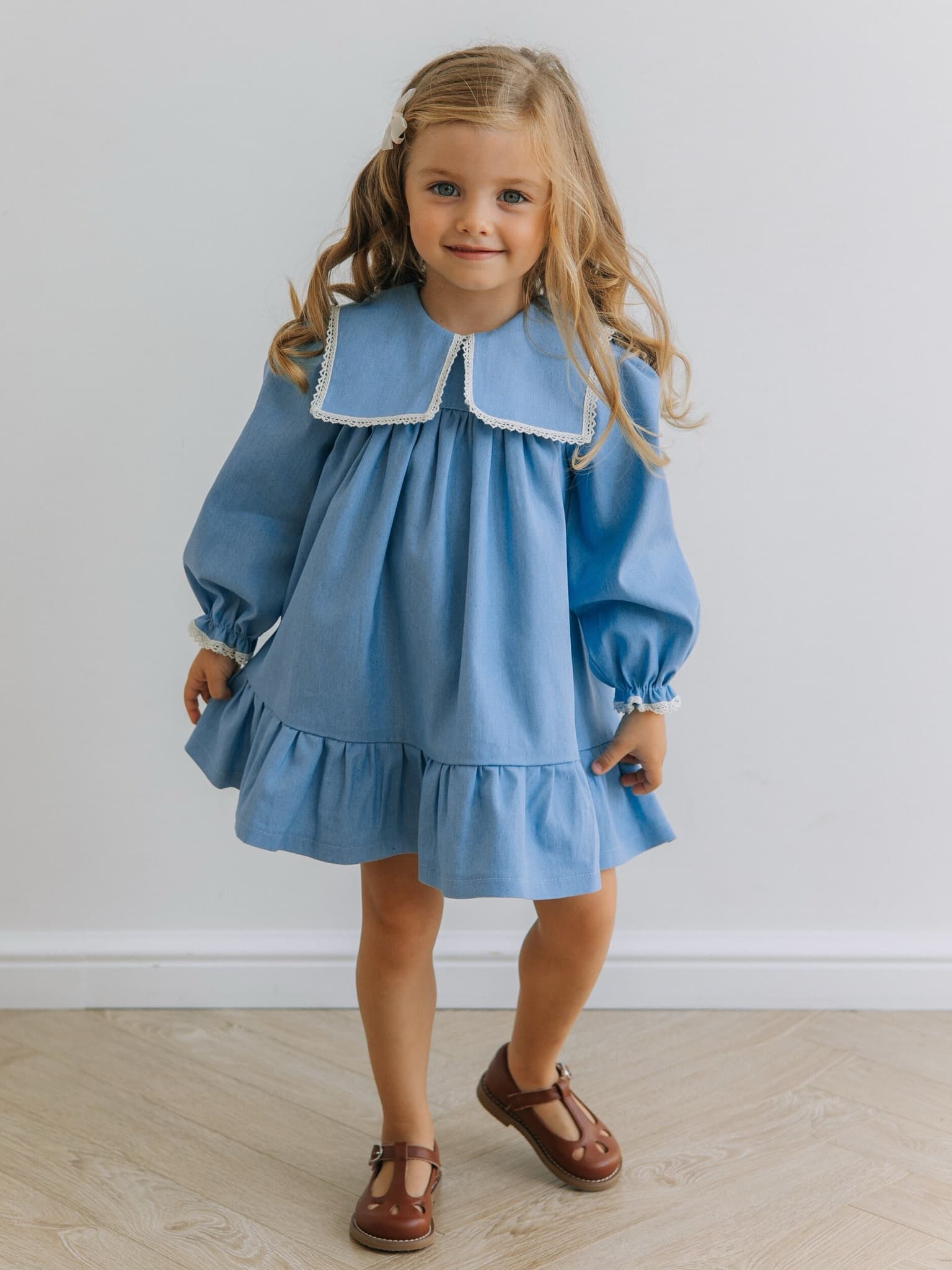 Платье "Моника", Голубой