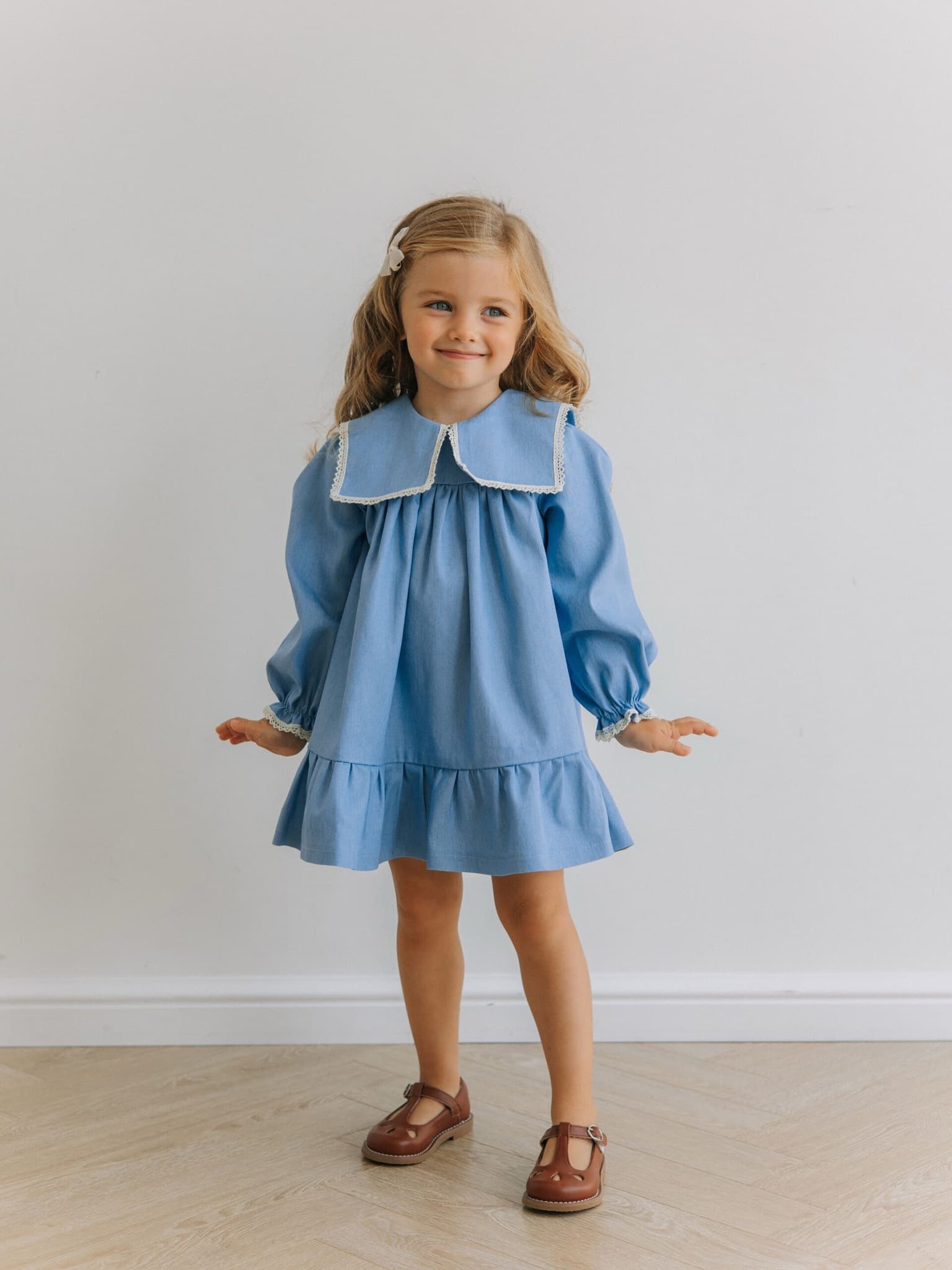 Платье "Моника", Голубой