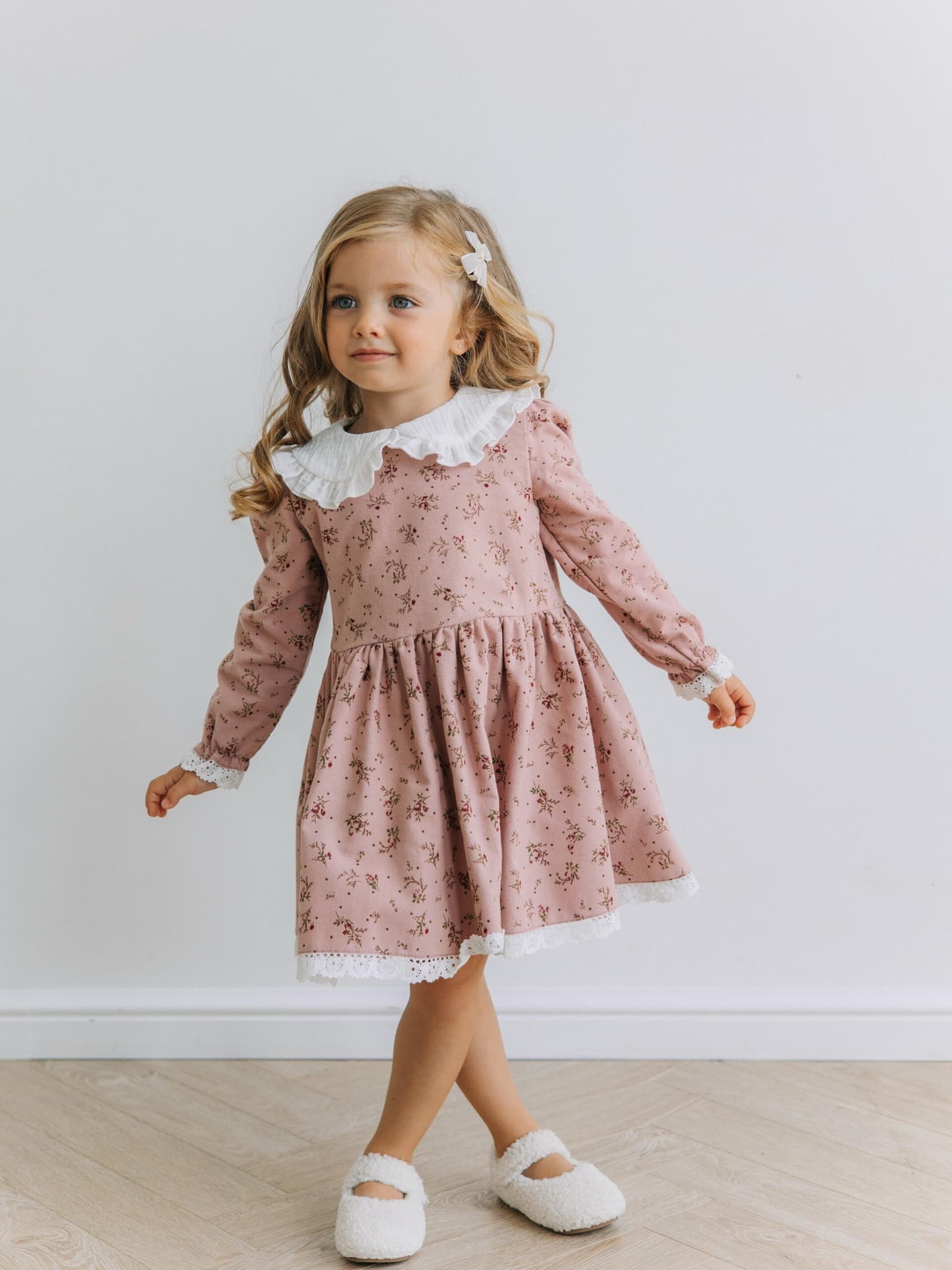 Платье "Фрезия", Пудровый