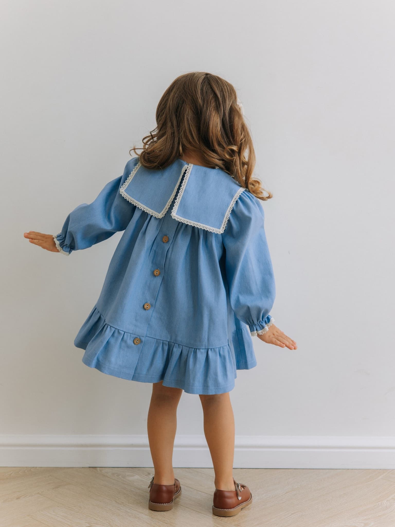 Платье "Моника", Голубой