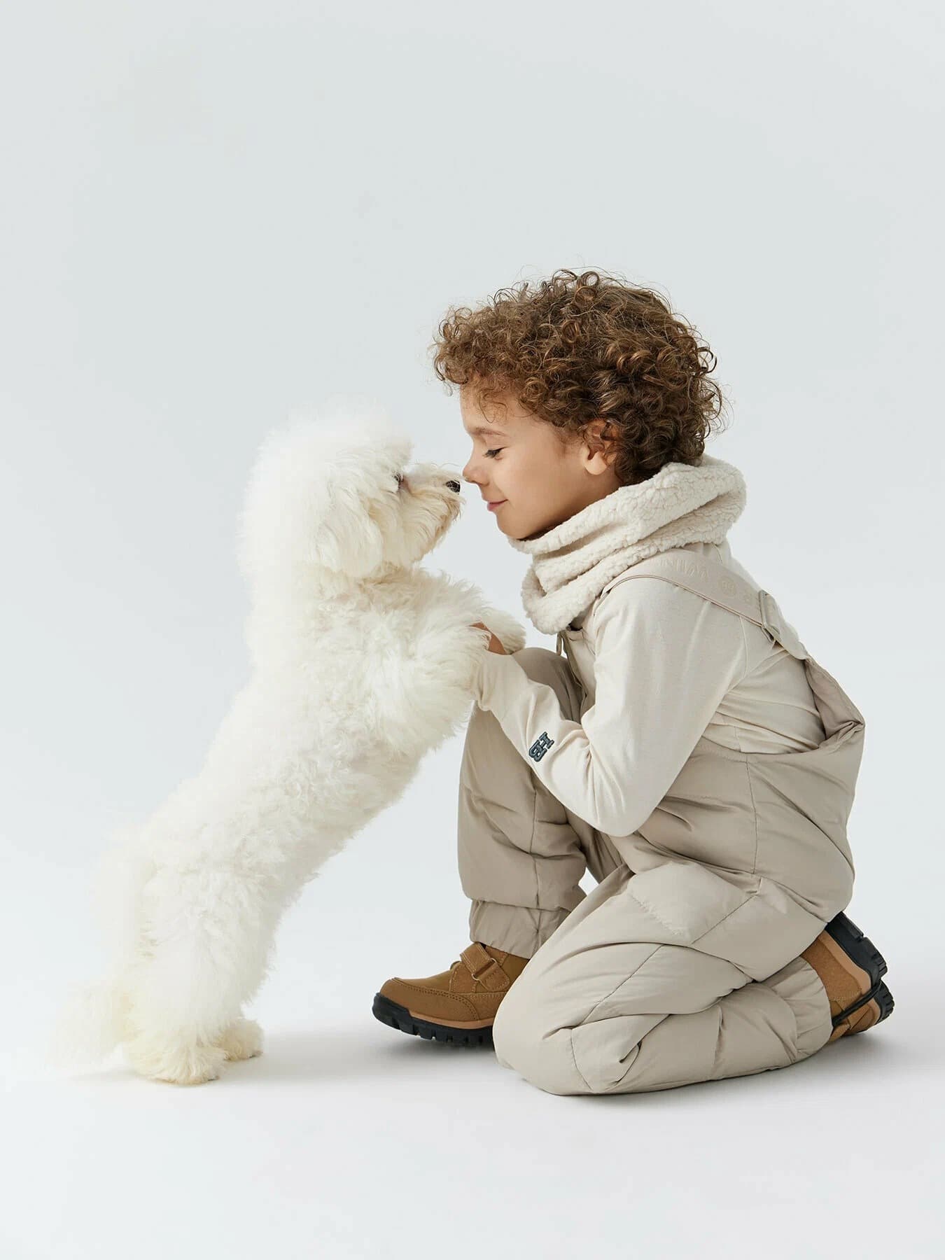 Полукомбинезон детский, Бежевый