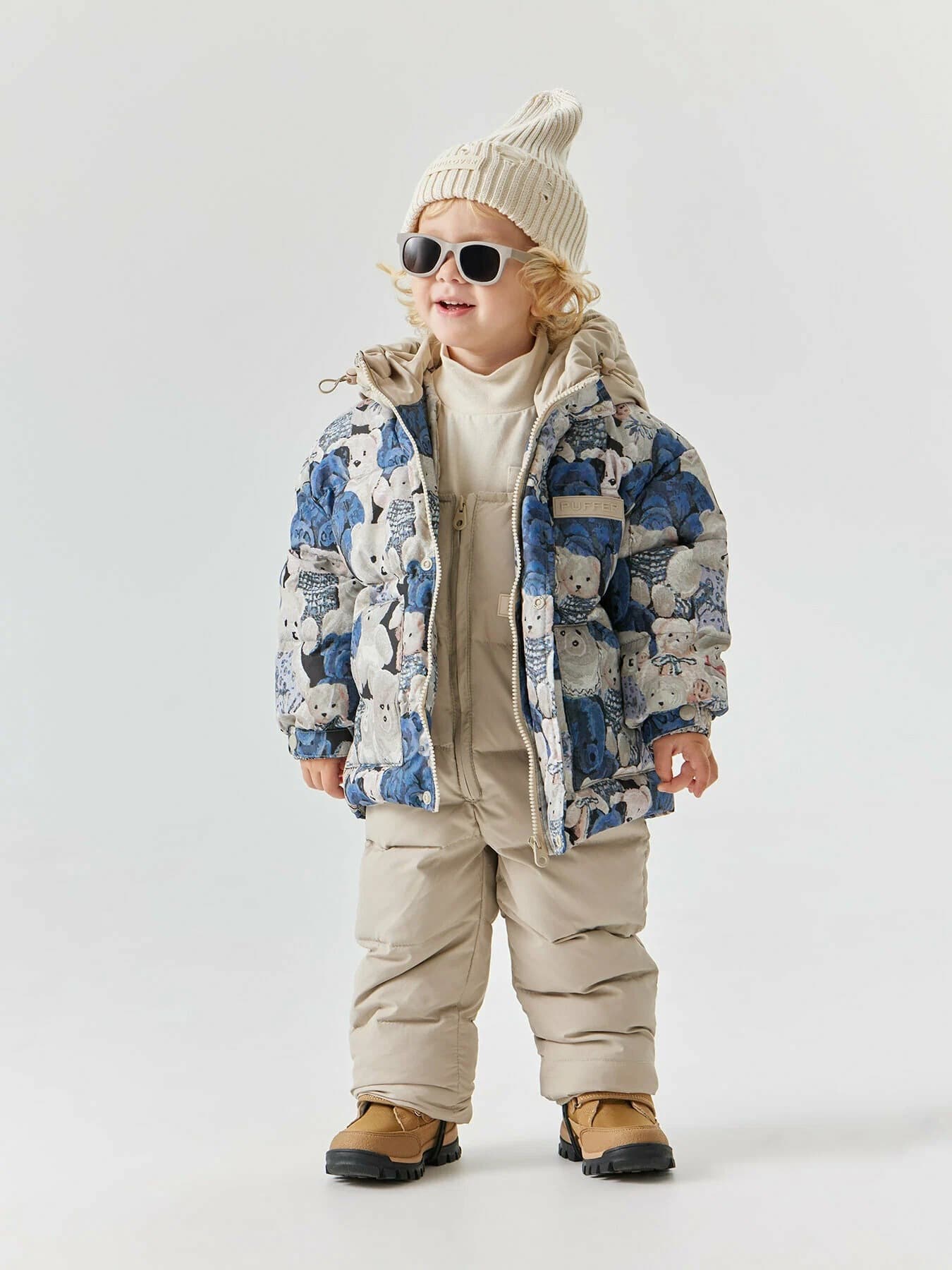 Полукомбинезон детский, Бежевый