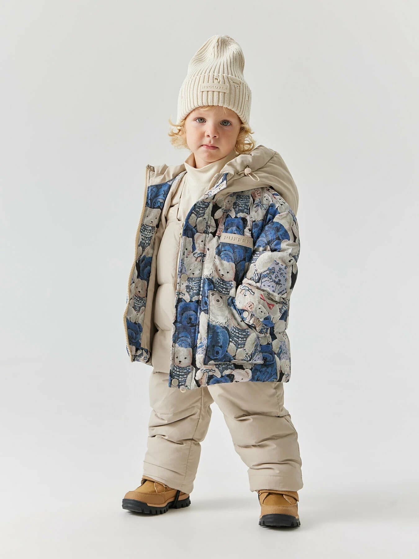 Полукомбинезон детский, Бежевый