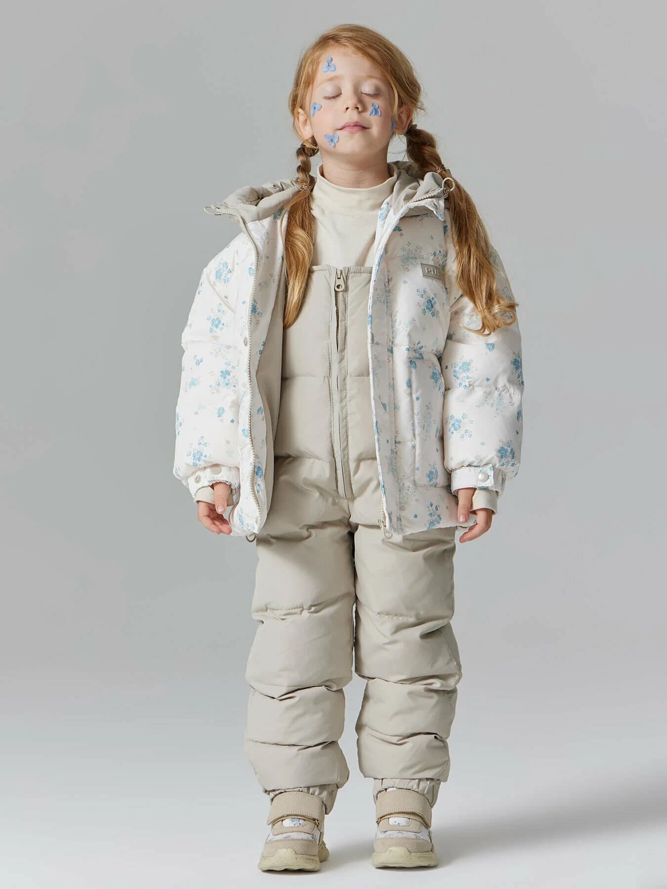 Полукомбинезон детский, Бежевый