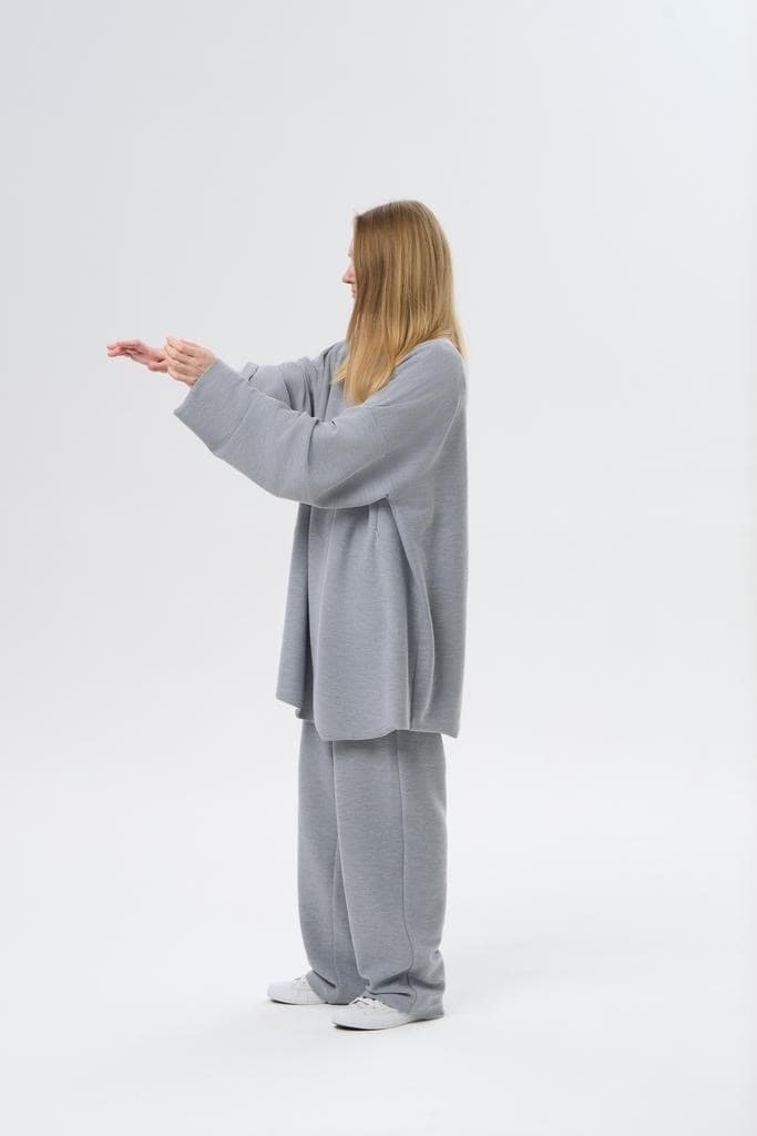 Костюм one size Cветло-серый