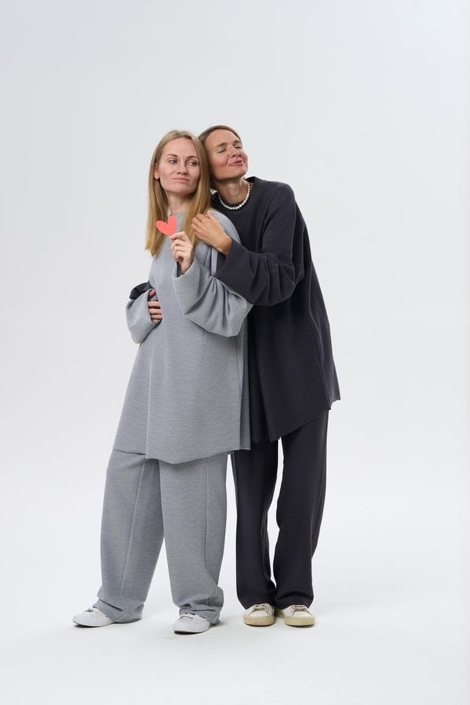 Костюм one size Cветло-серый