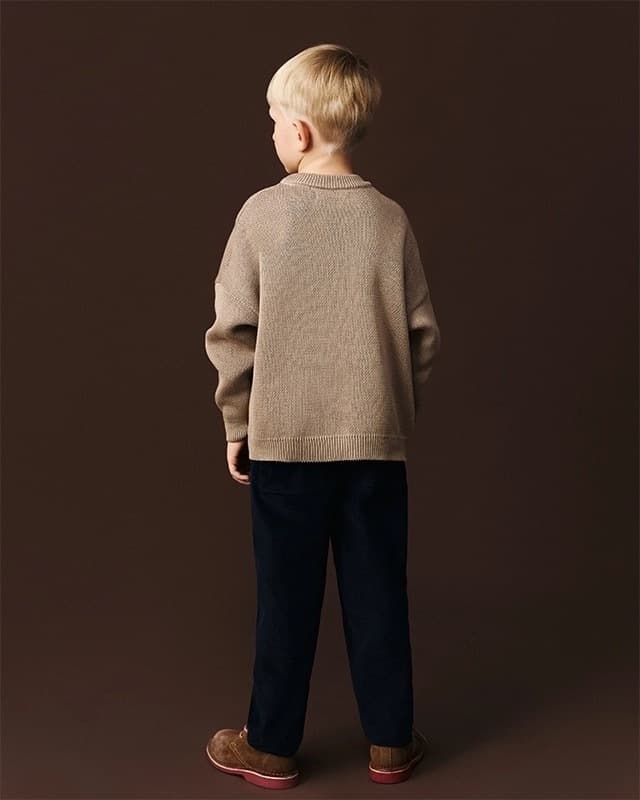 Свитер детский Loomknits Кофейный