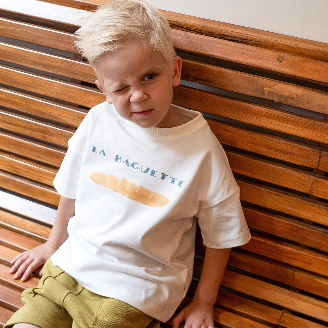 Футболка La baguette, Белый