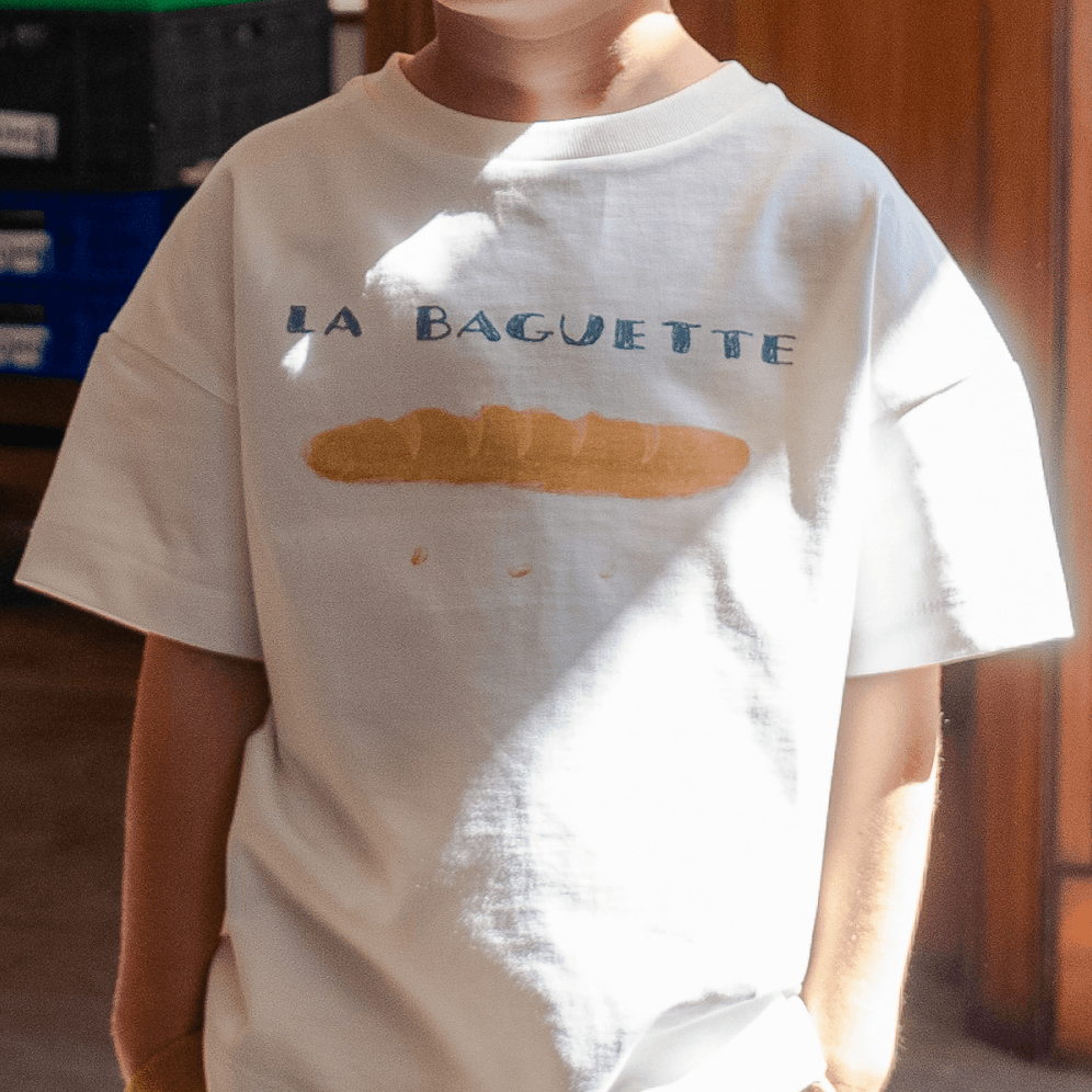 Футболка La baguette, Белый