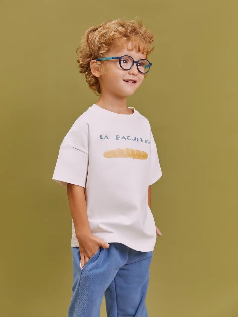 Футболка La baguette, Белый
