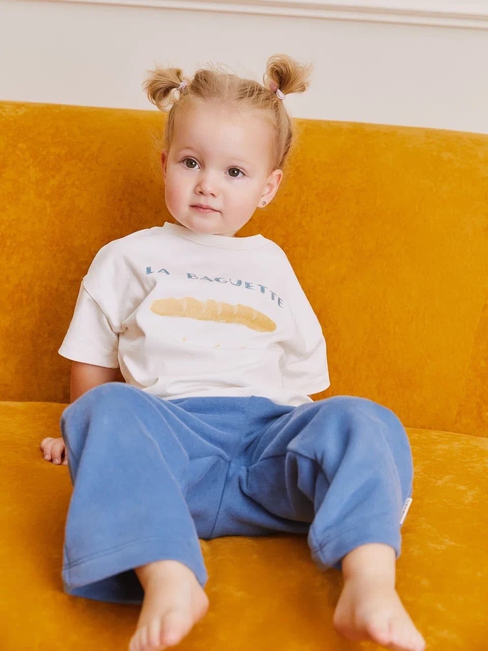 Футболка La baguette, Белый