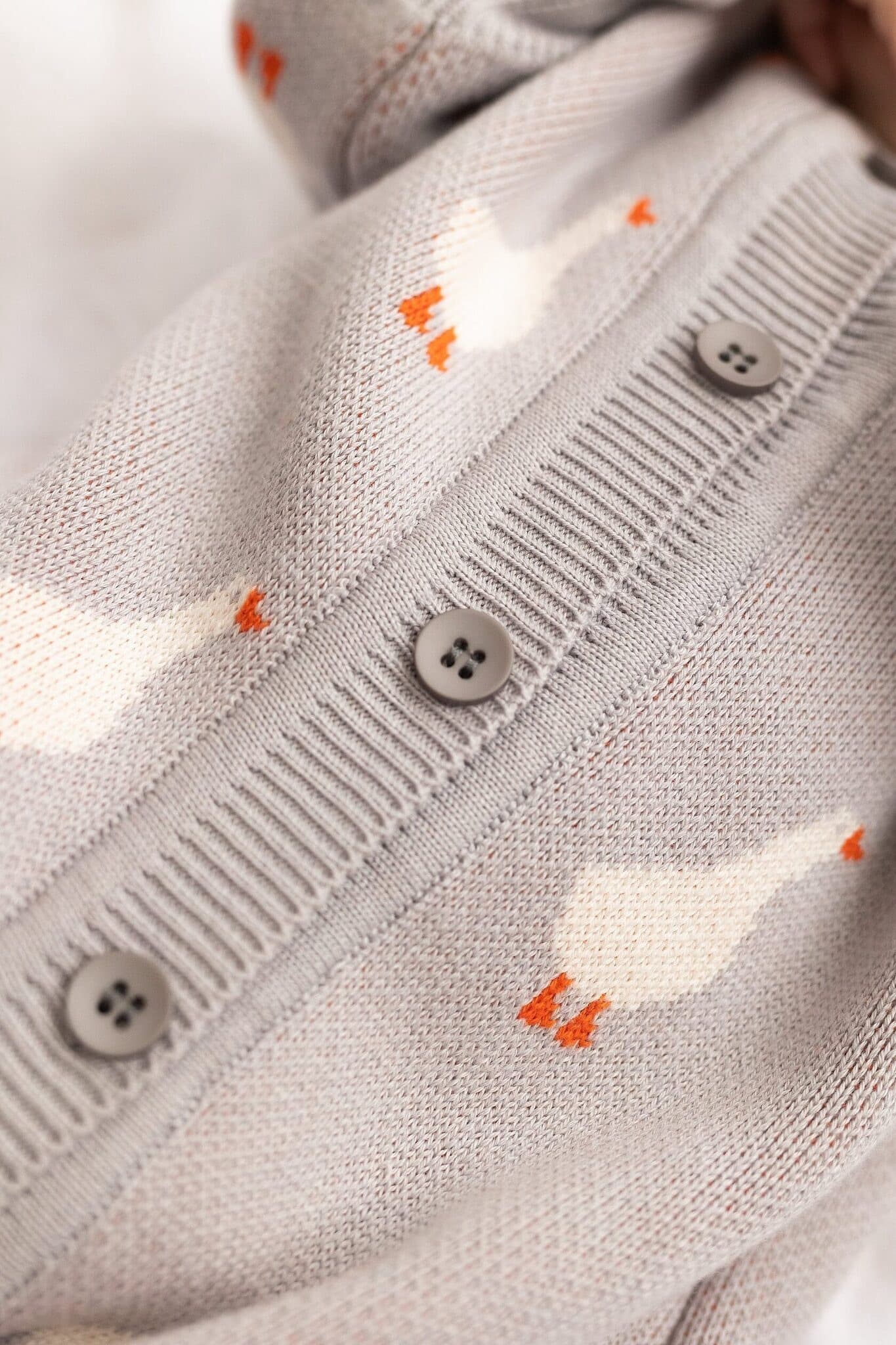 Комбинезон вязаный, Гуси