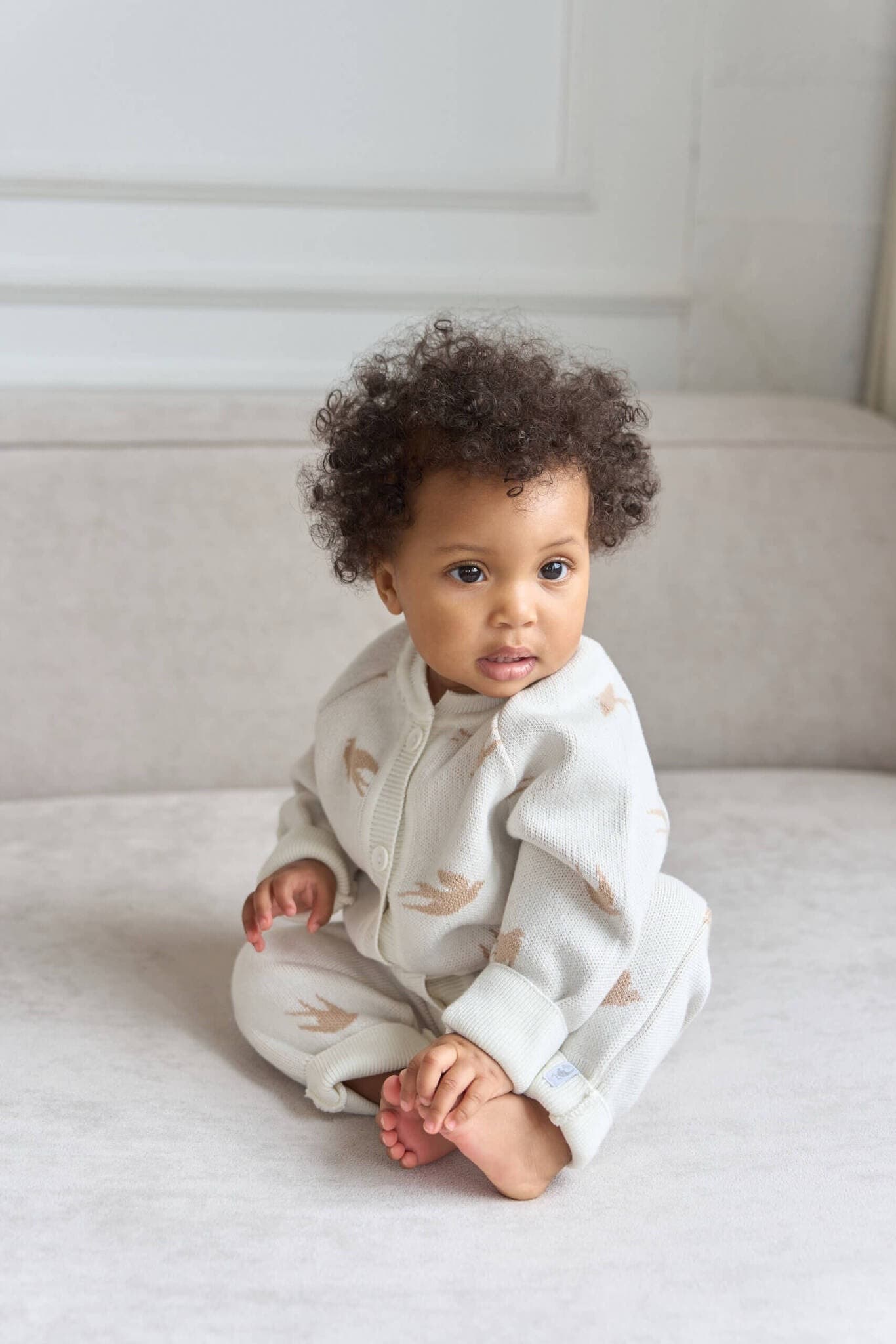 Комбинезон вязаный, Ласточки