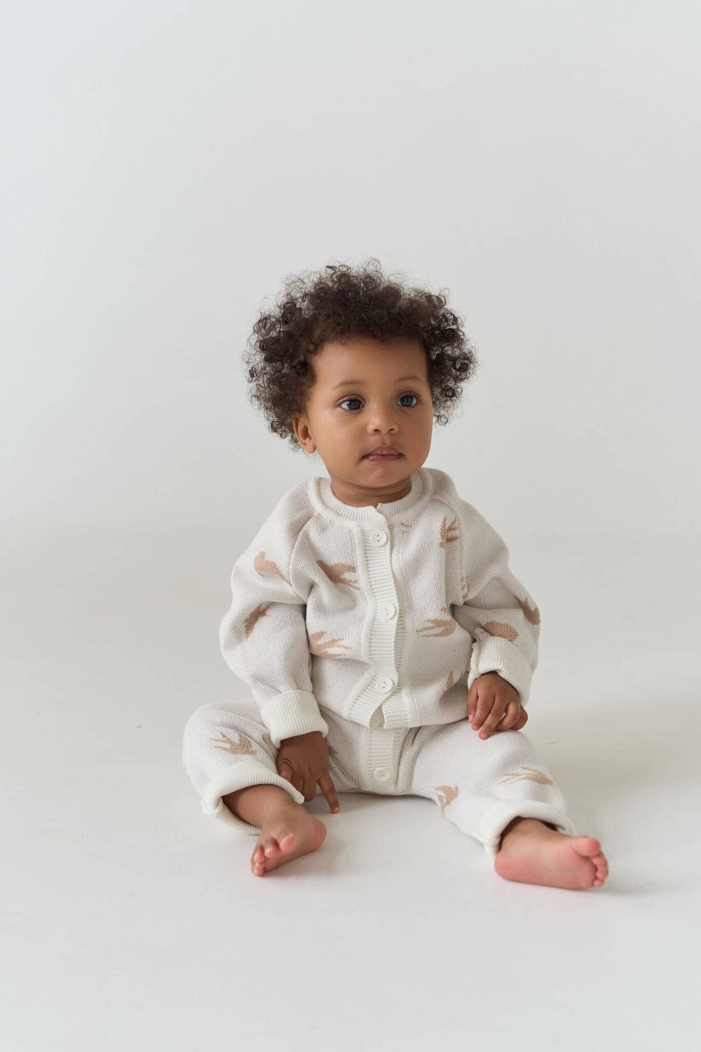 Комбинезон вязаный, Ласточки