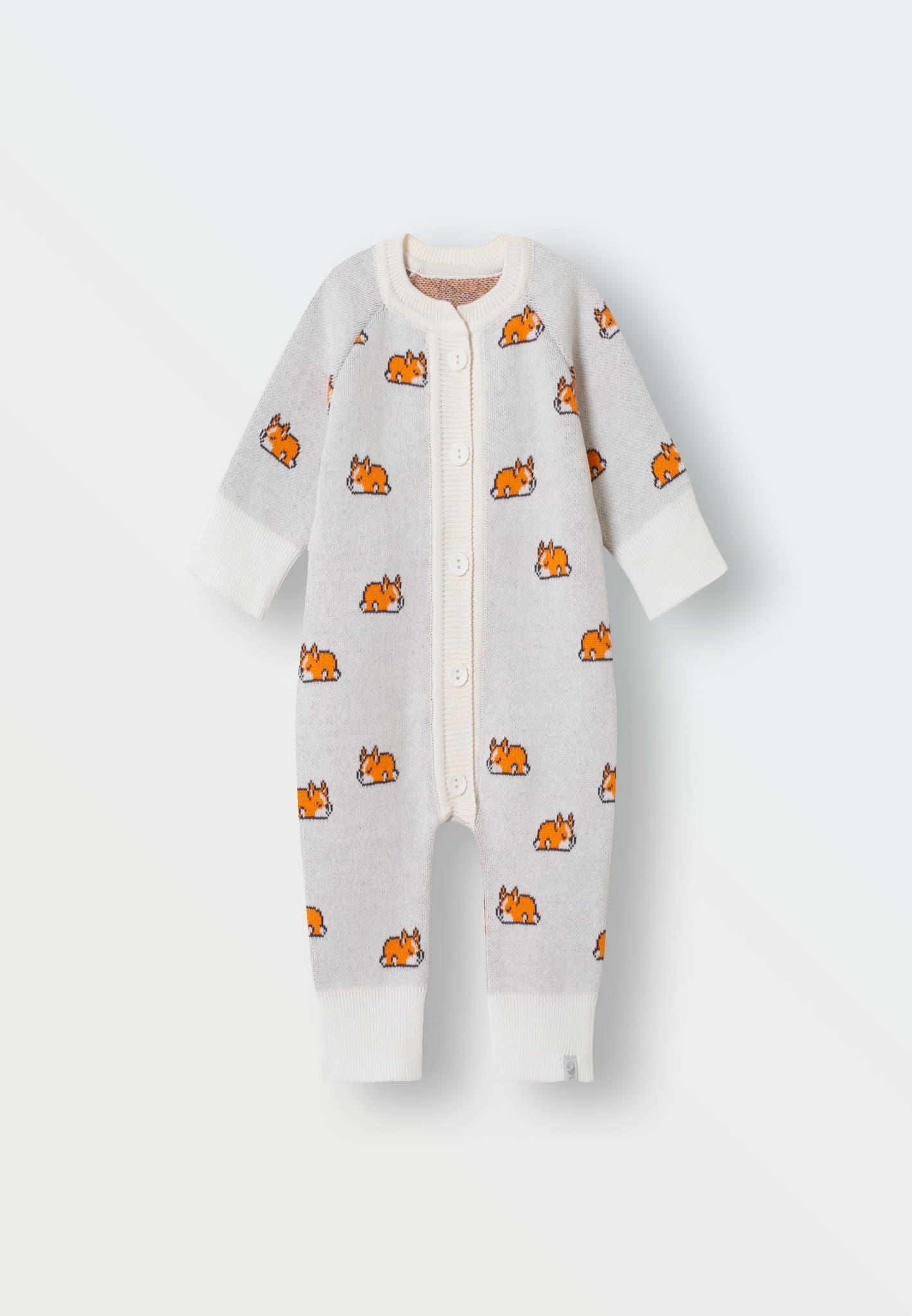 Комбинезон вязаный, Корги