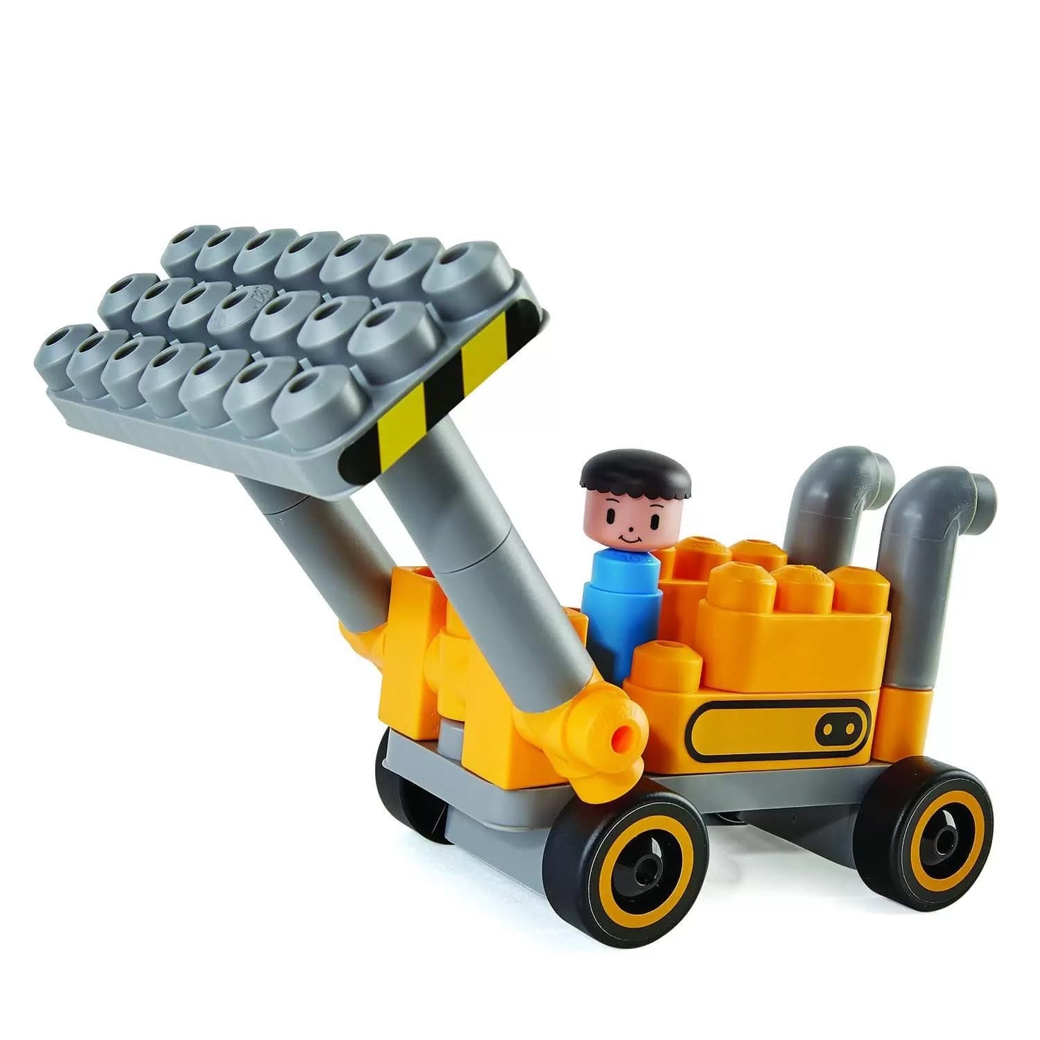 Конструктор детский цветной "Креатив",  Строительная площадка, 43 элемента