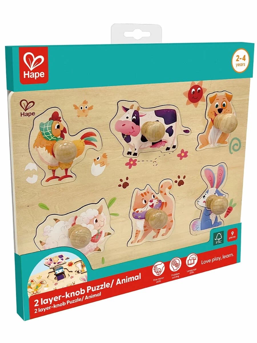 Пазл для детей "Умняша" Фермерский дворик