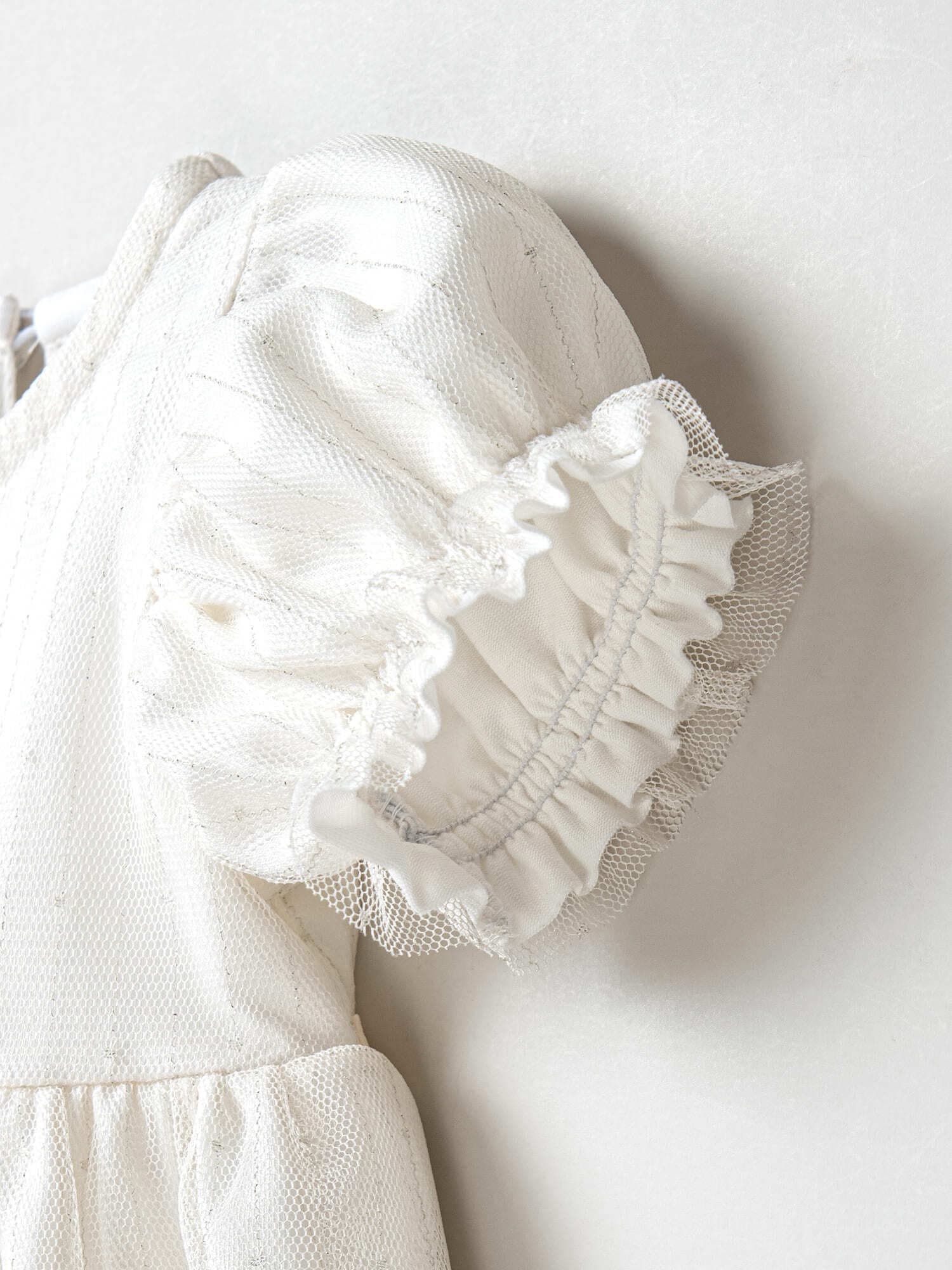 Платье с блумерами "Экрю"