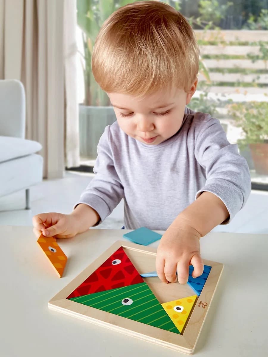 Детская головоломка-танграм "Самый умный", Семь дощечек мастерства