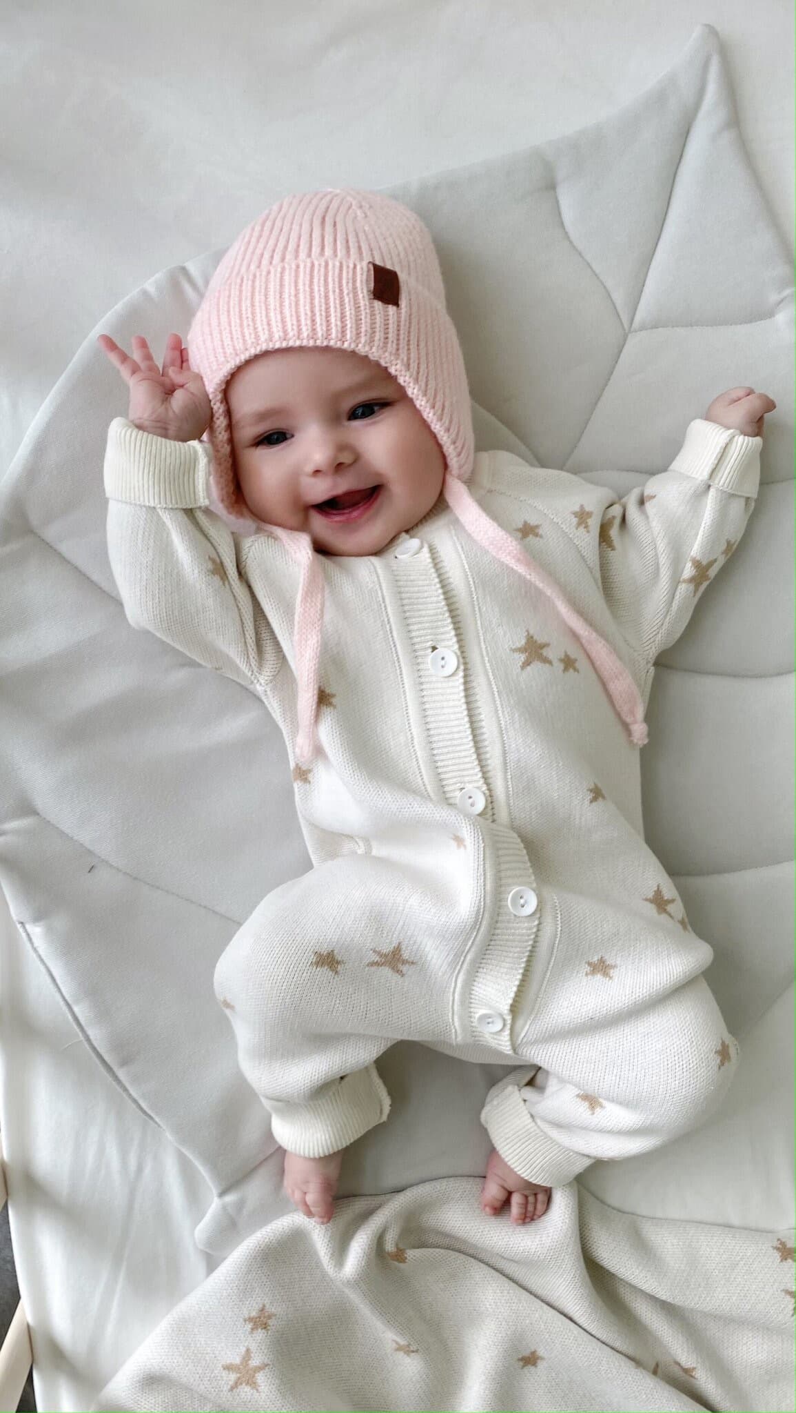 Комбинезон вязаный, Звёздочки