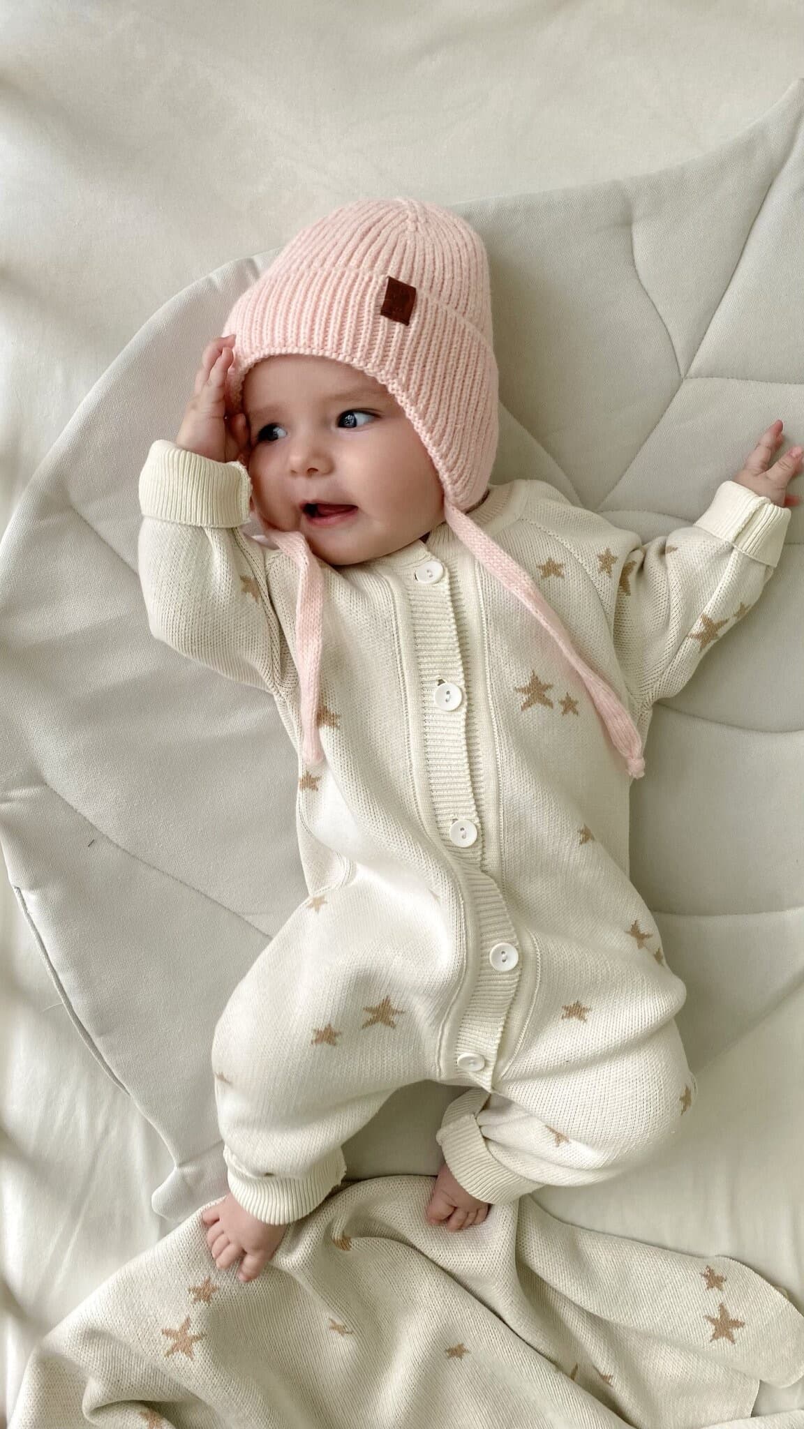 Комбинезон вязаный, Звёздочки