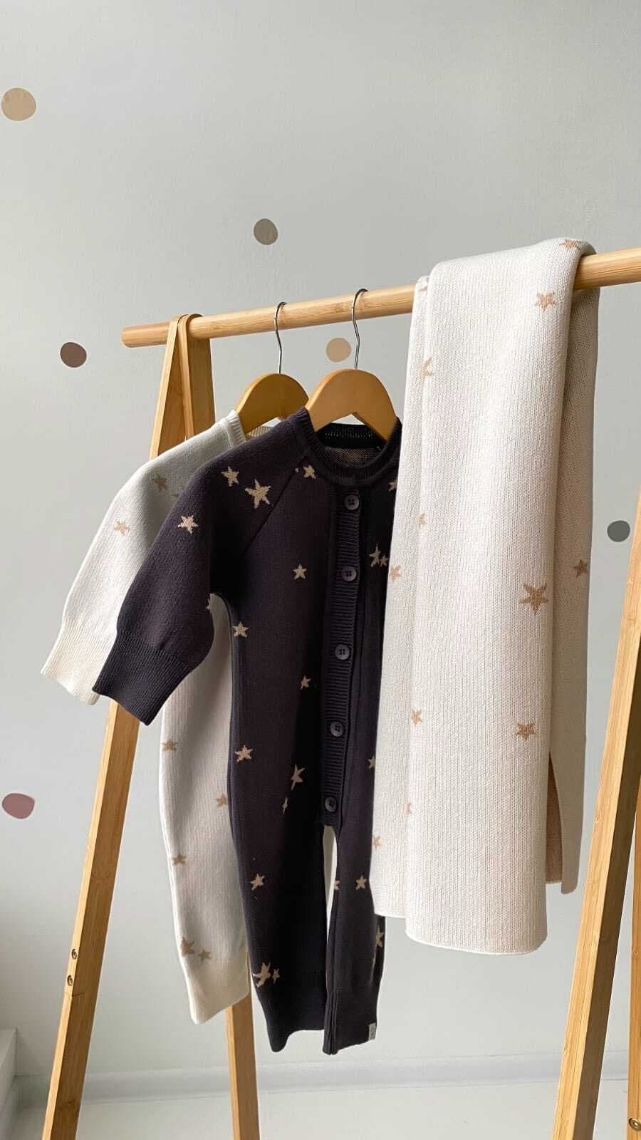 Комбинезон вязаный, Звёздочки