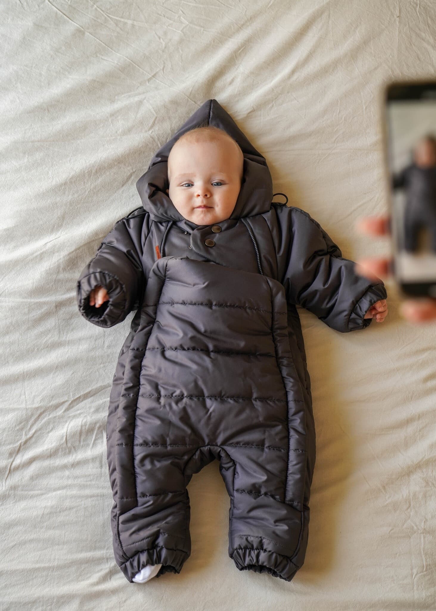 Демисезонный комбинезон, Графит