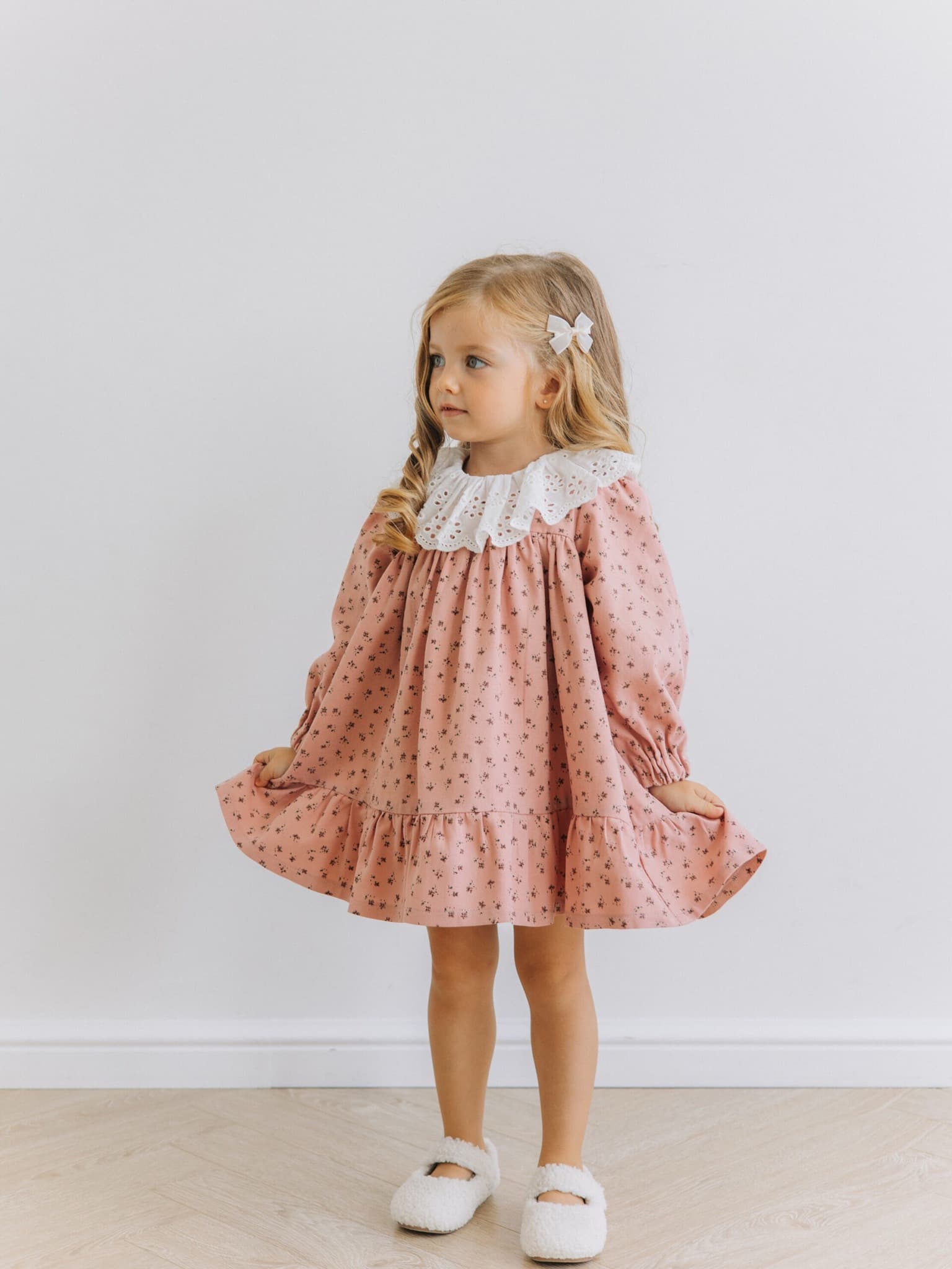 Платье "Абелия", Пудровый