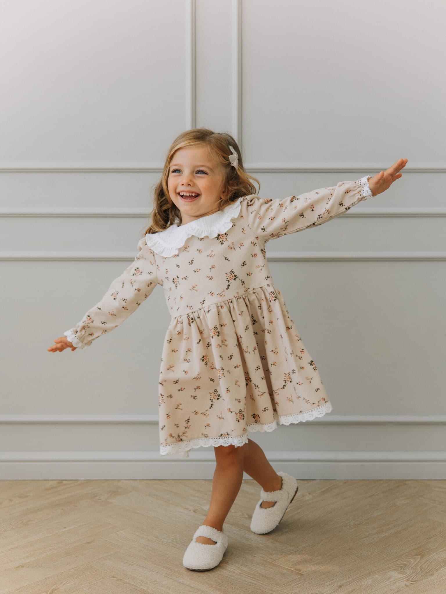 Платье "Фрезия", Бежевый