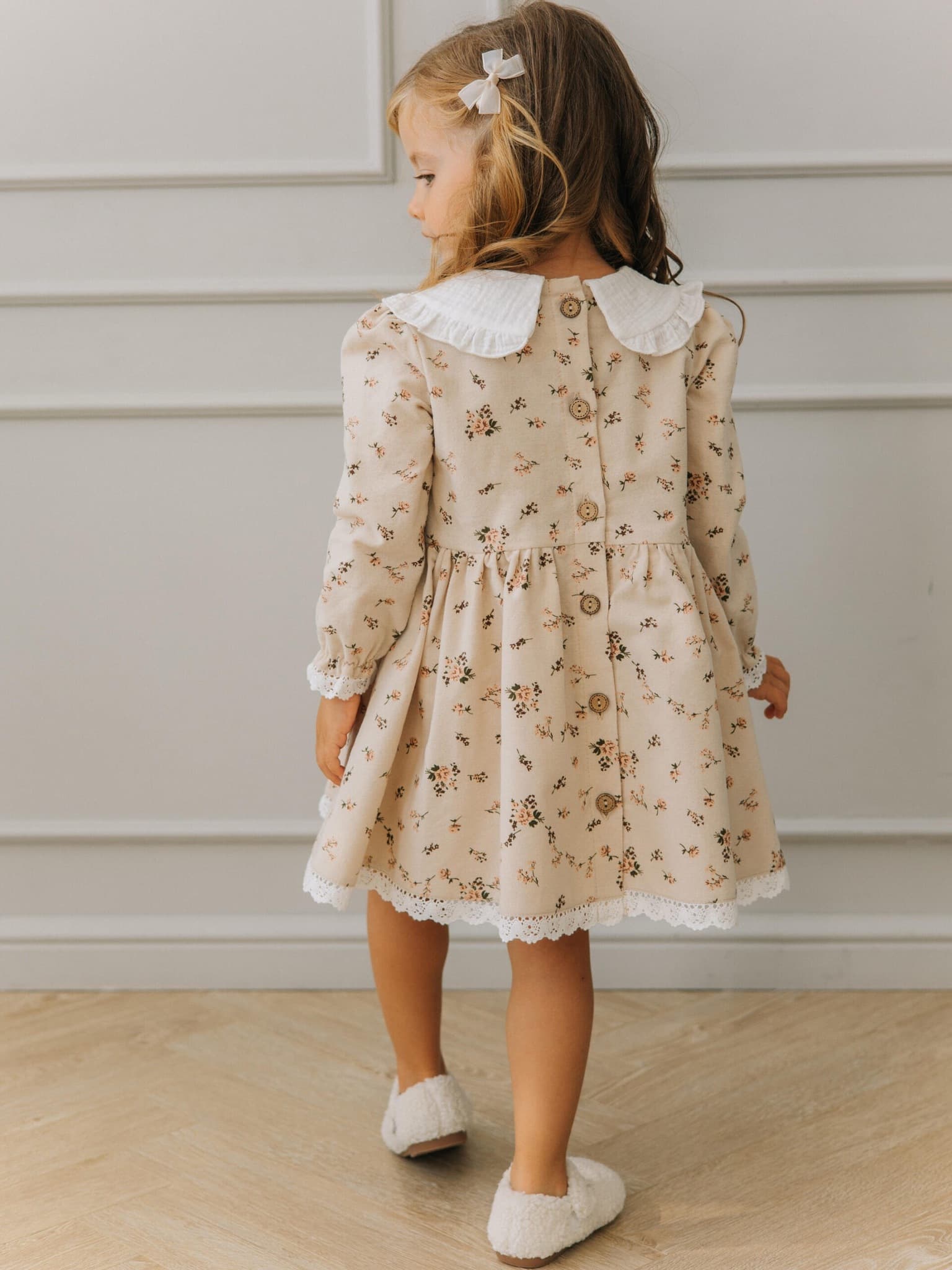 Платье "Фрезия", Бежевый