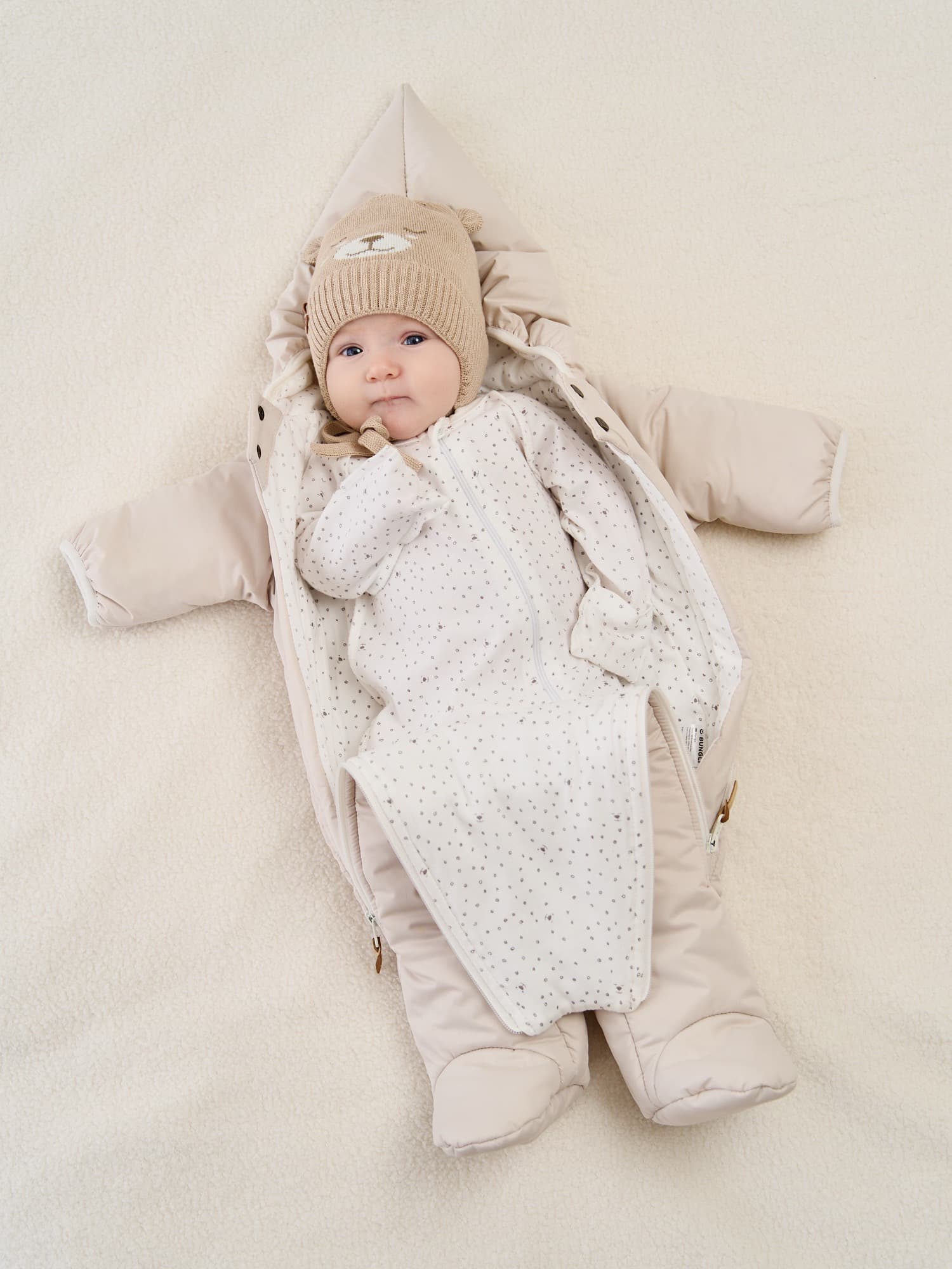 Комбинезон демисезонный с закрытой ножкой "Тофу"