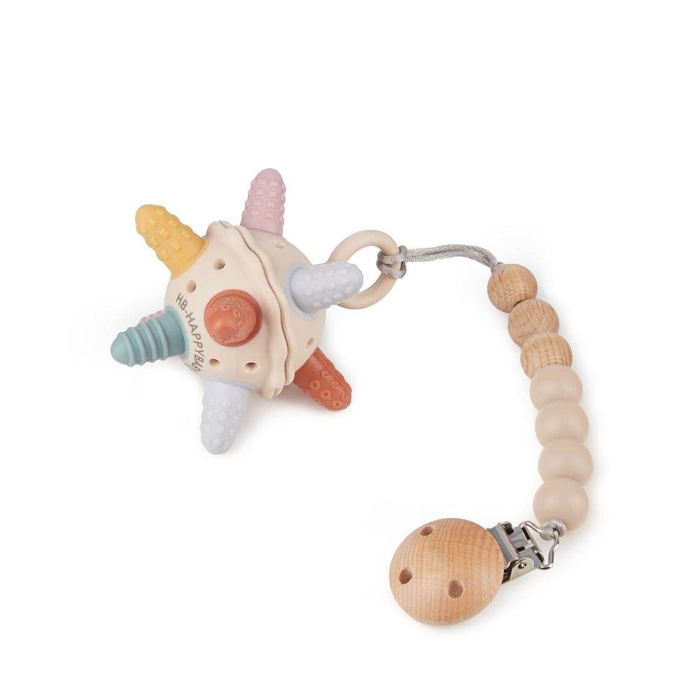 Держатель с металлической прищепкой, Бежевый