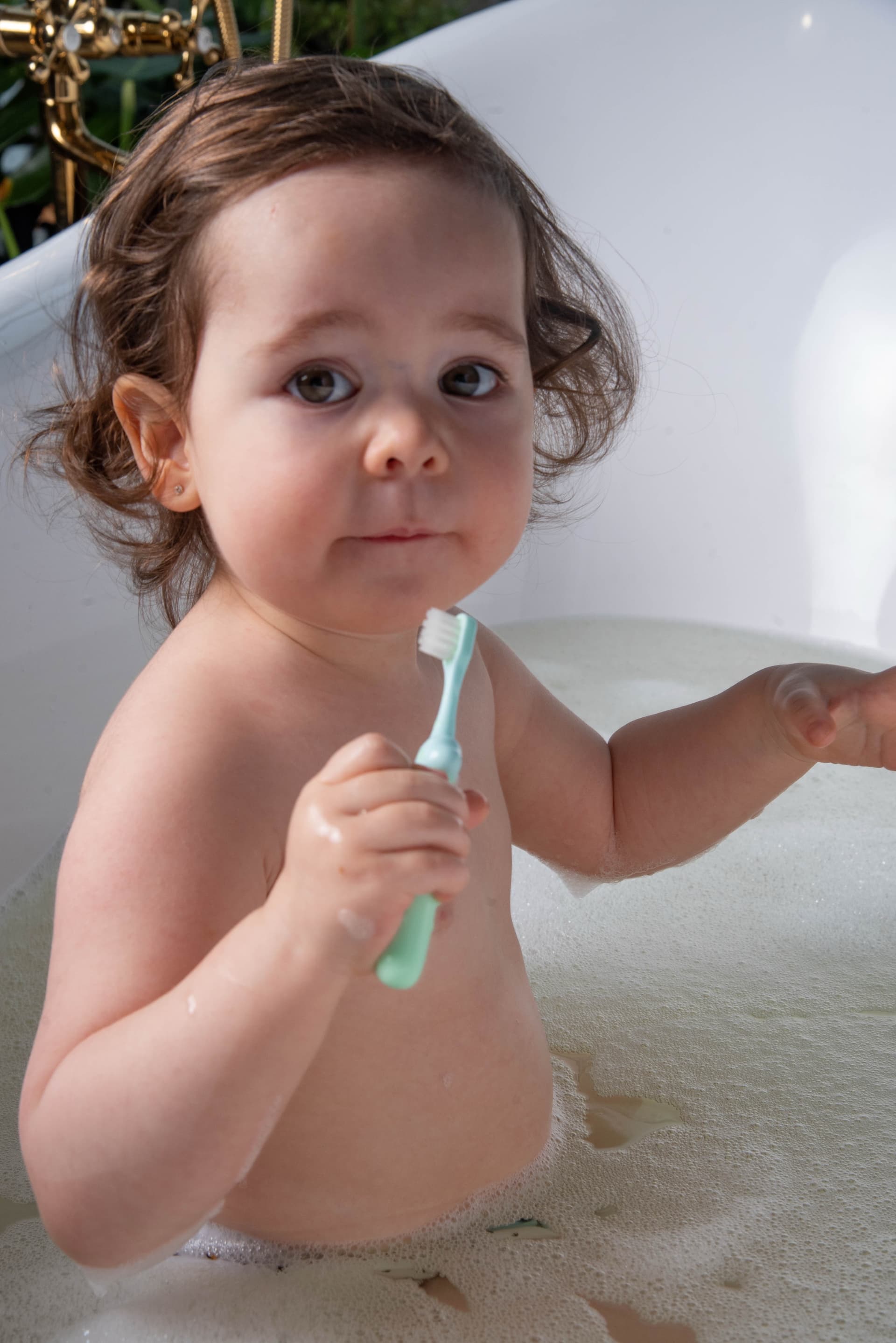 Набор детских зубных щеток Clouds, 3 шт