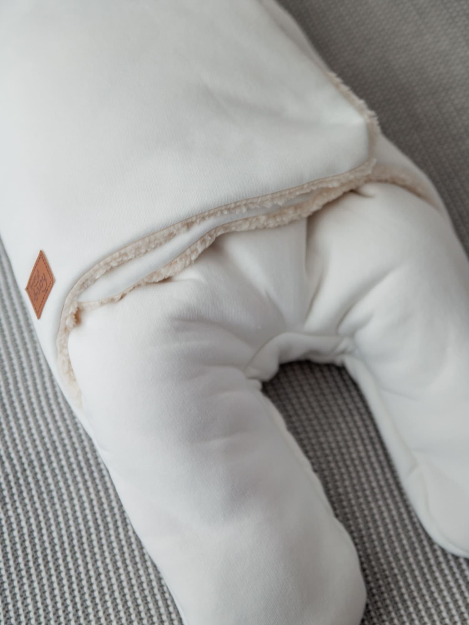 Конверт-звездочка "Молоко" с прорезями для ремней безопасности