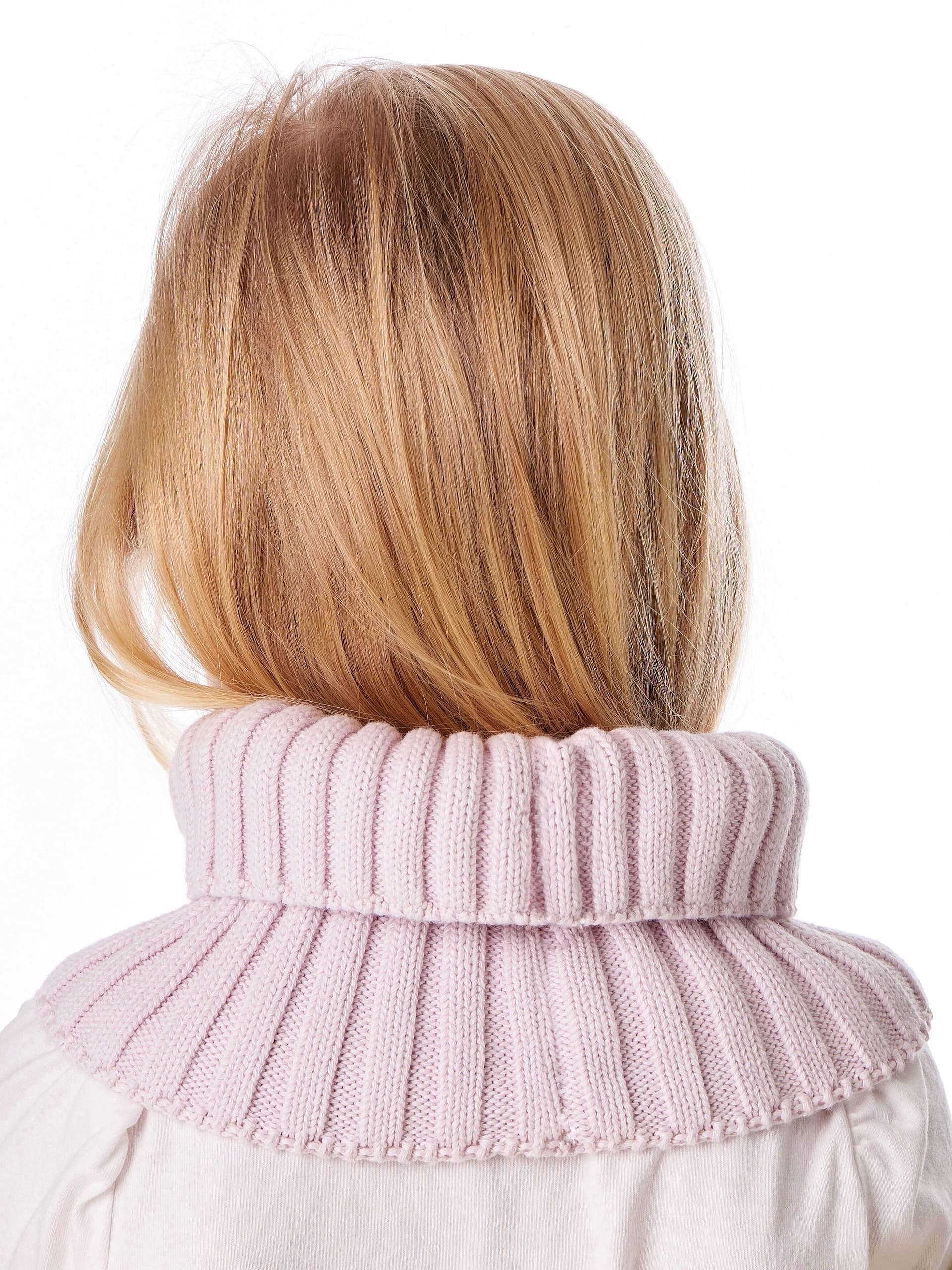 Снуд лапша из 100% хлопка Лавандовый