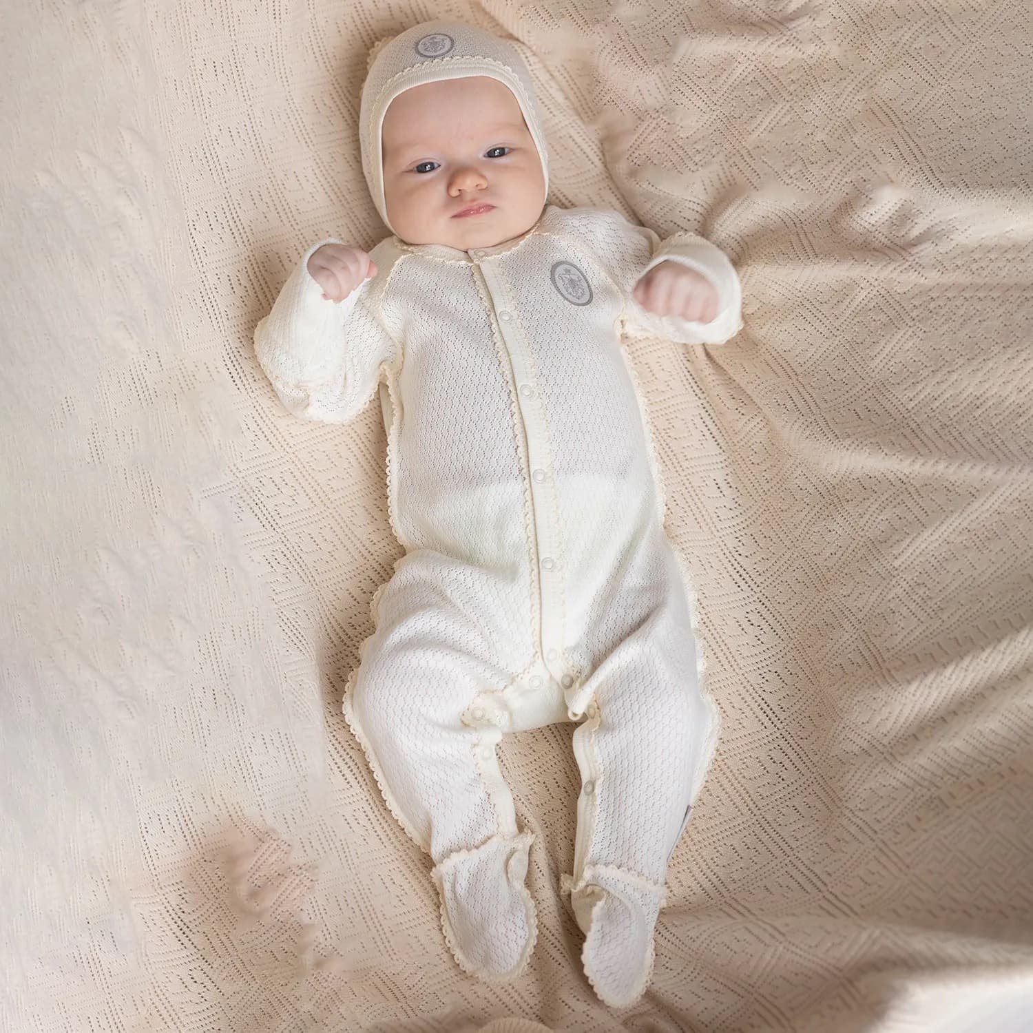 Слип ажурный, Натуральный