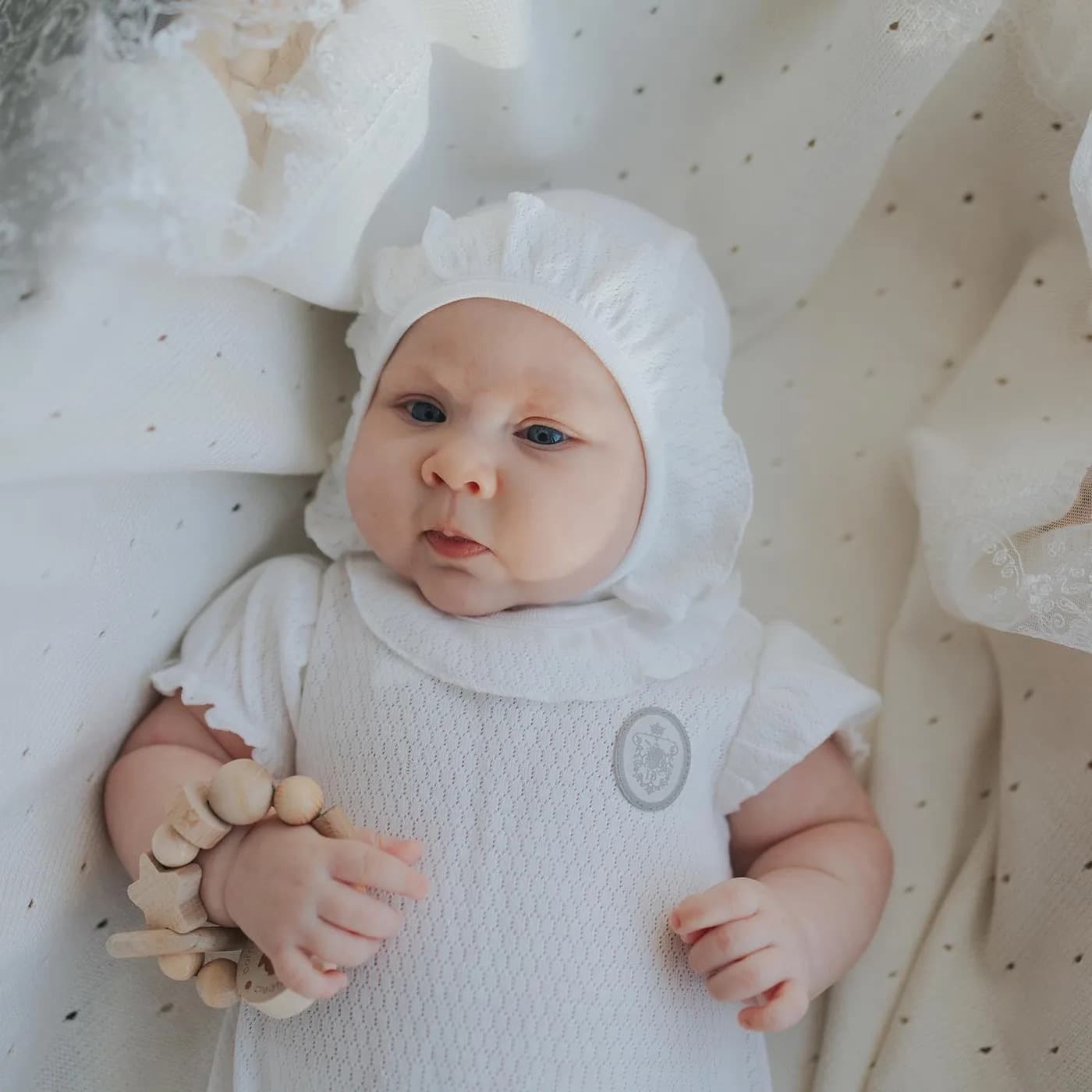 Песочник с рюшей, Экрю