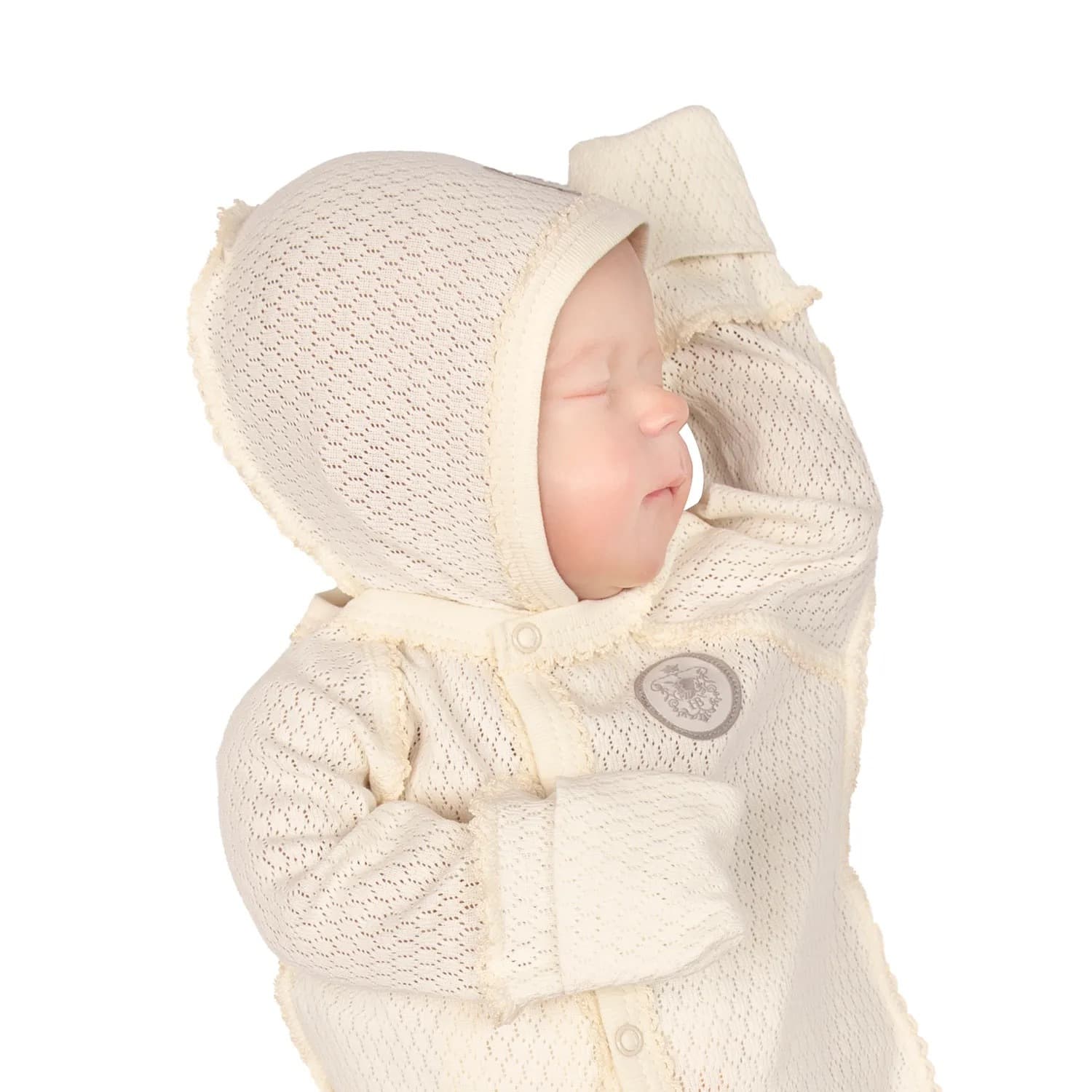 Слип ажурный, Натуральный