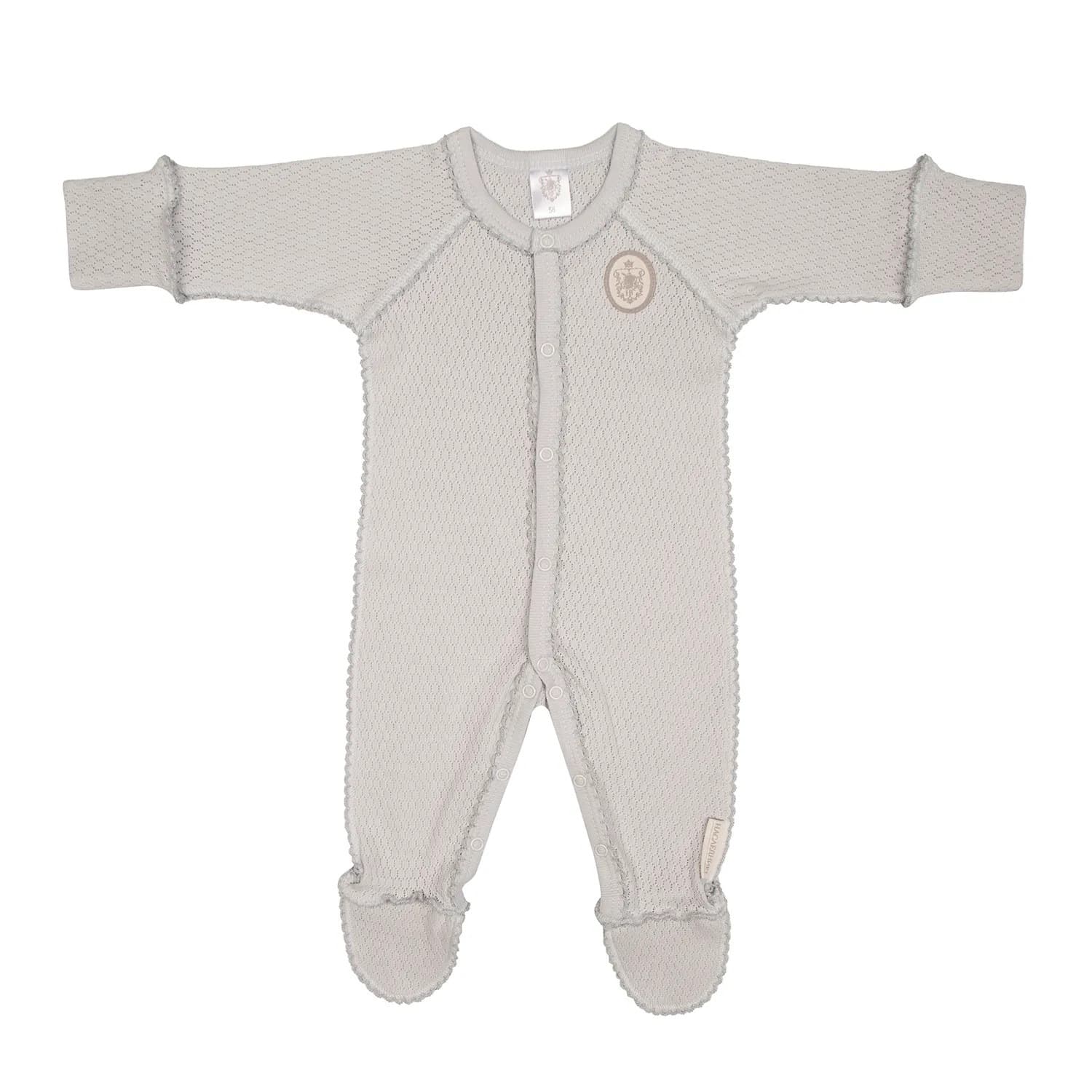 Слип ажурный, Серо-голубой