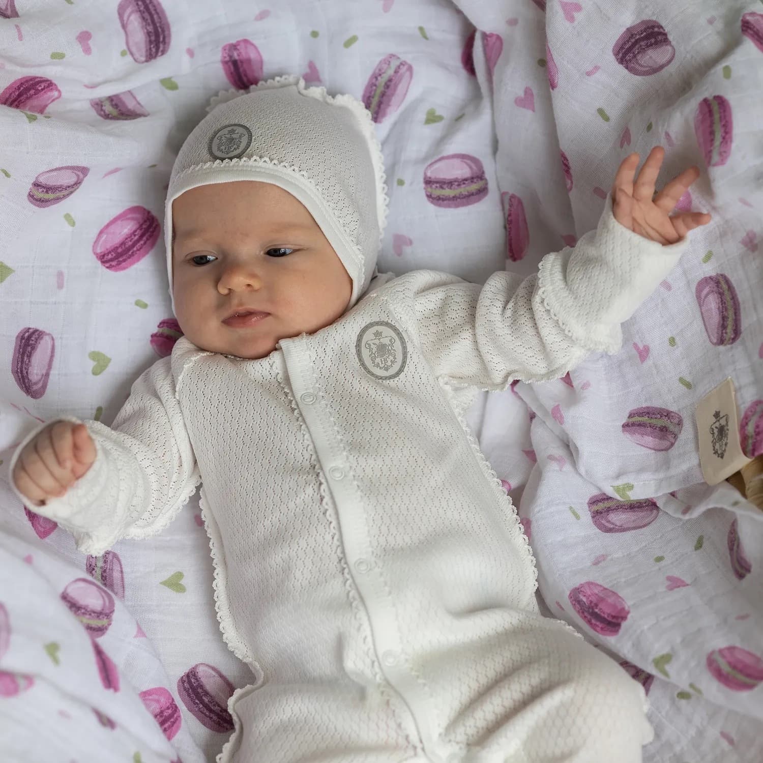 Слип ажурный, Экрю